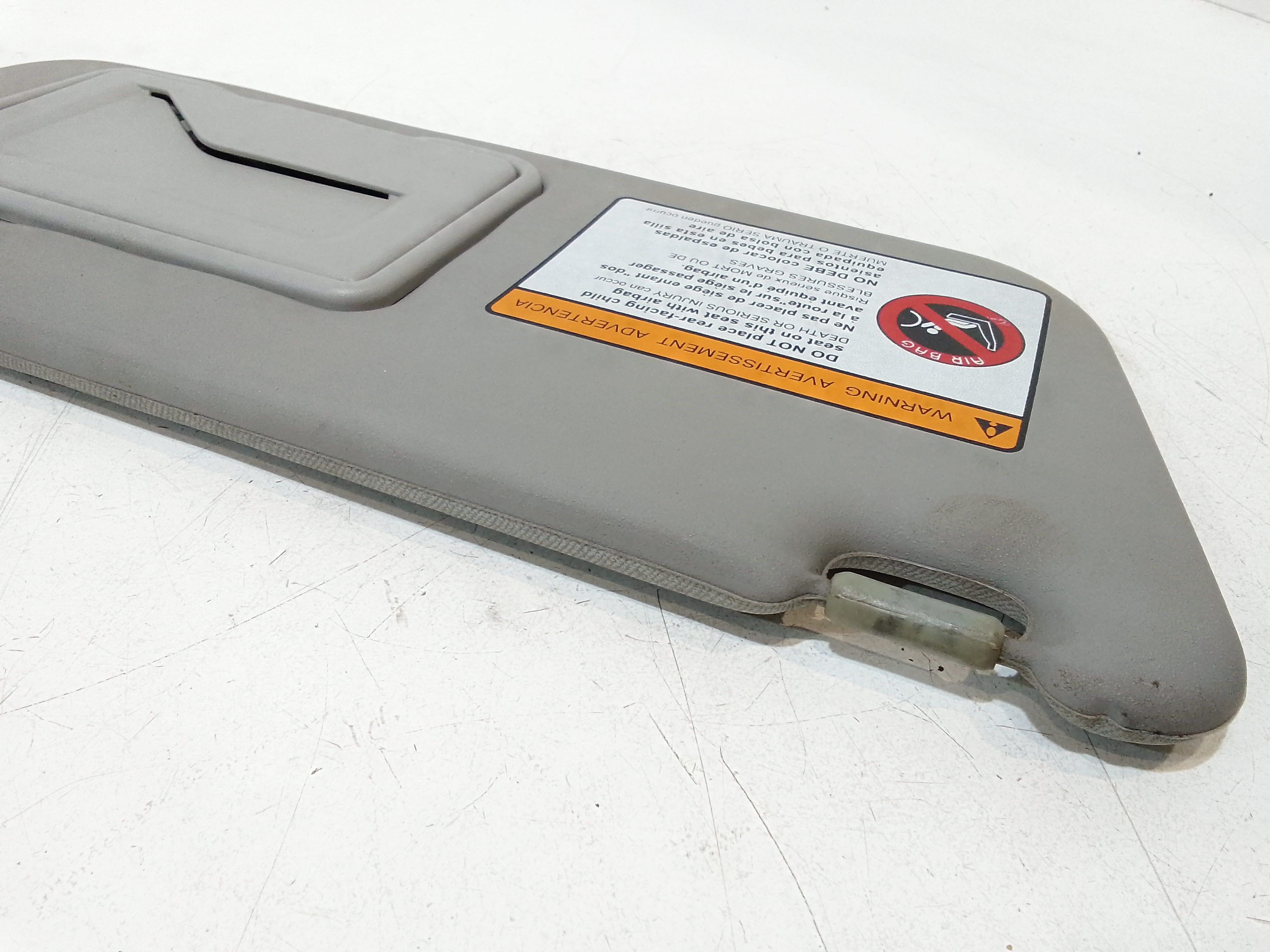 Parasole aletta Lato Passeggero per Chevrolet Matiz 3 Serie (2005 - 2007)
