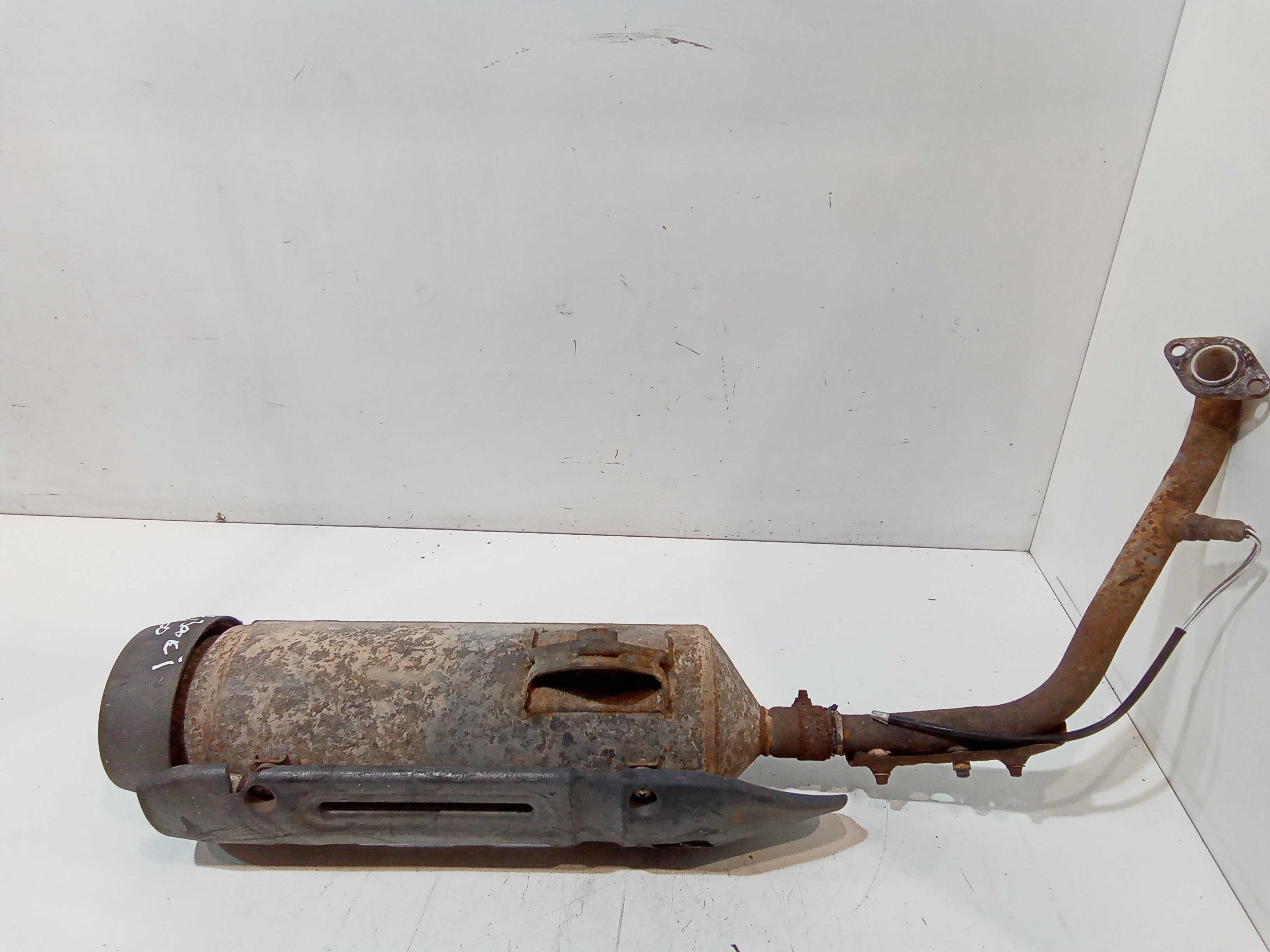 Marmitta completa di terminale scarico per Kymco People 300cc I S (08>12) (2008 - 2012)