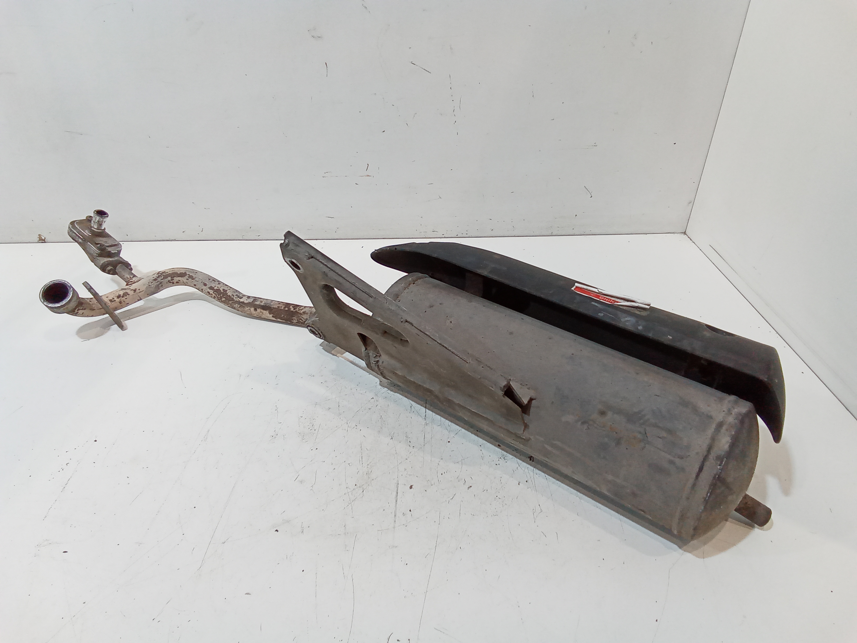 Marmitta completa di terminale scarico per Longjia Trevis 50cc 2T (2012 - )