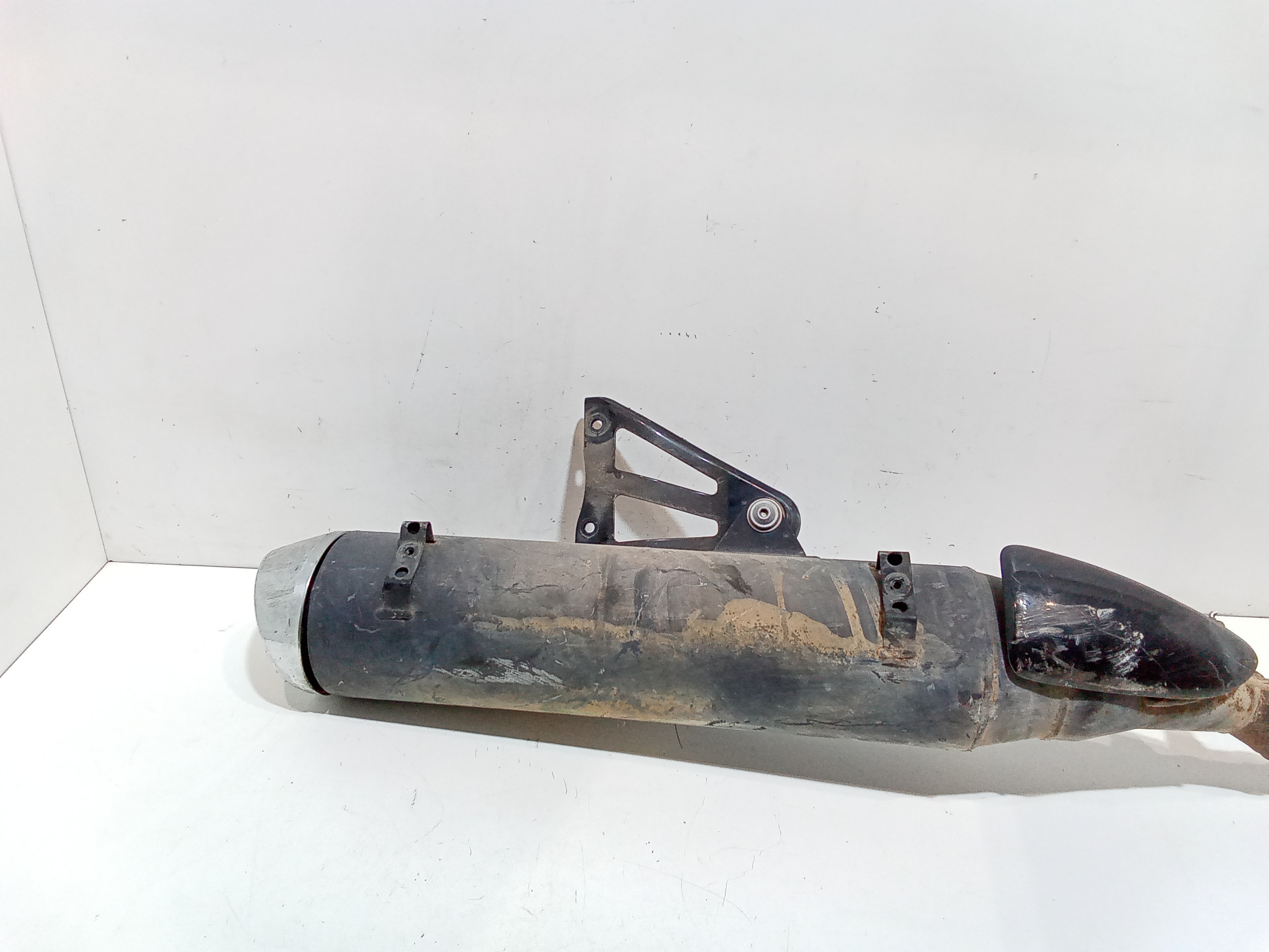 Marmitta completa di terminale scarico per Suzuki Burgman 650cc (04>11) (2004 - 2011)