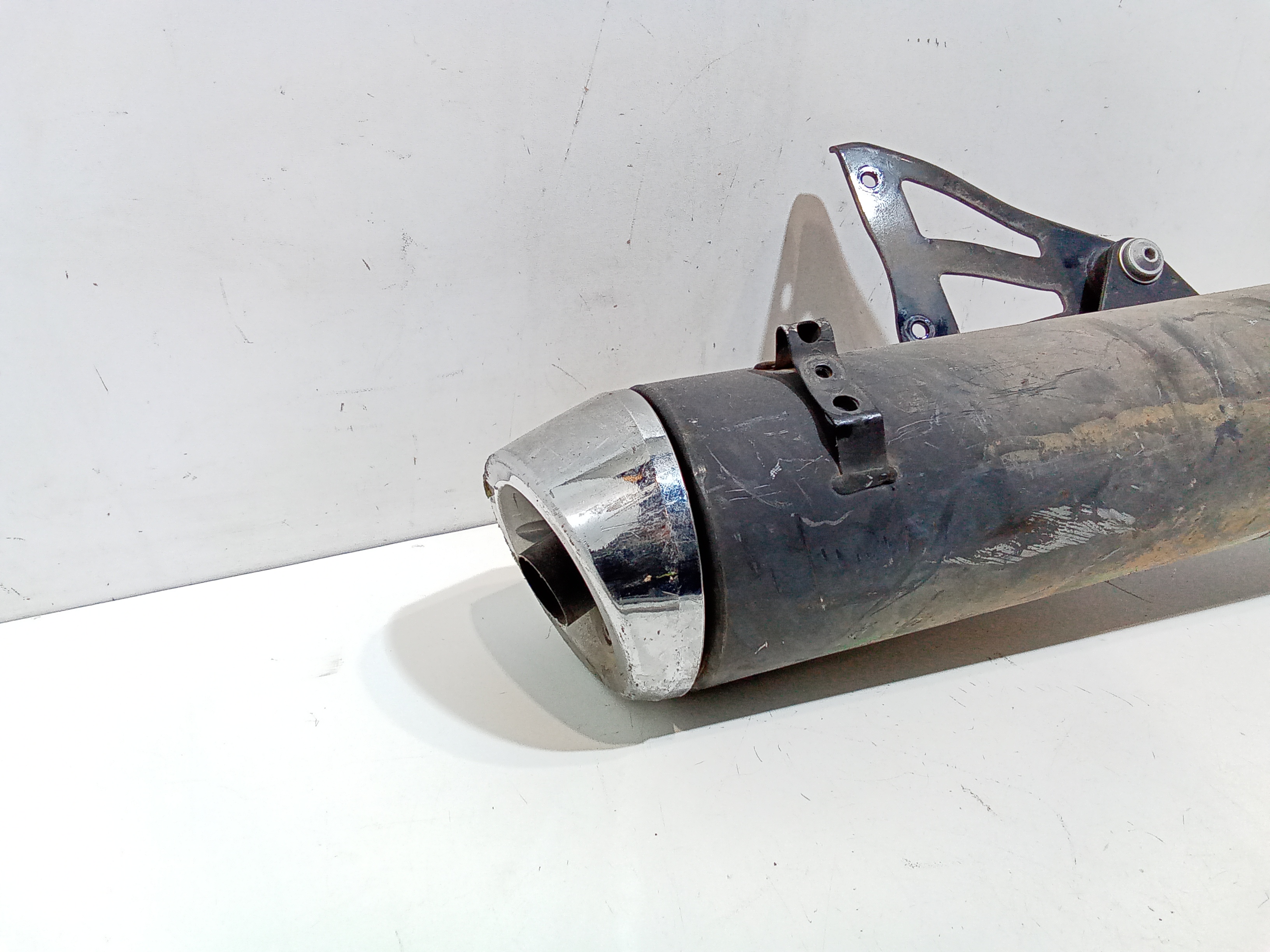 Marmitta completa di terminale scarico per Suzuki Burgman 650cc (04>11) (2004 - 2011)