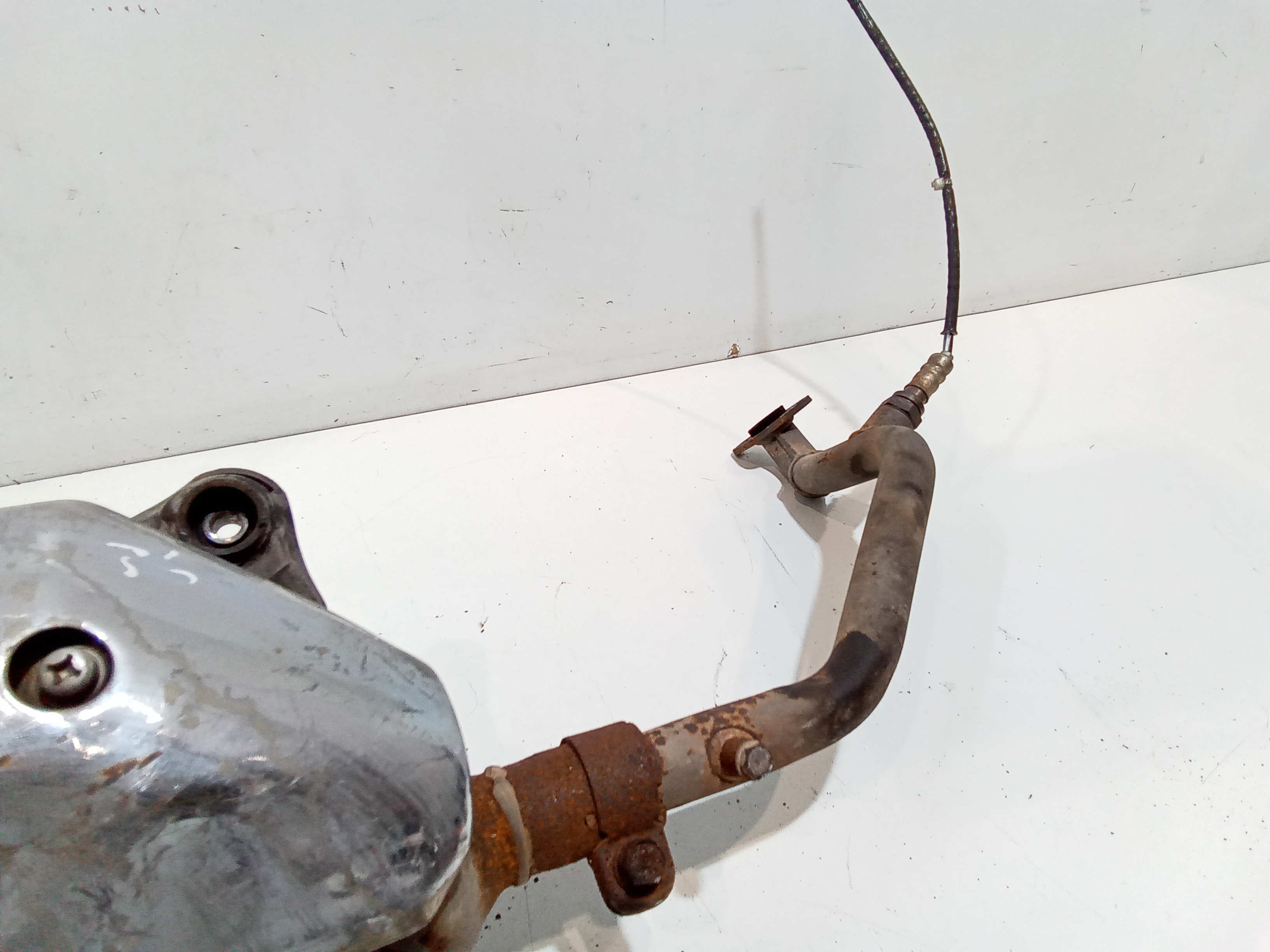 Marmitta completa di terminale scarico per Peugeot Lxr 200cc (09>14) (2009 - 2014)