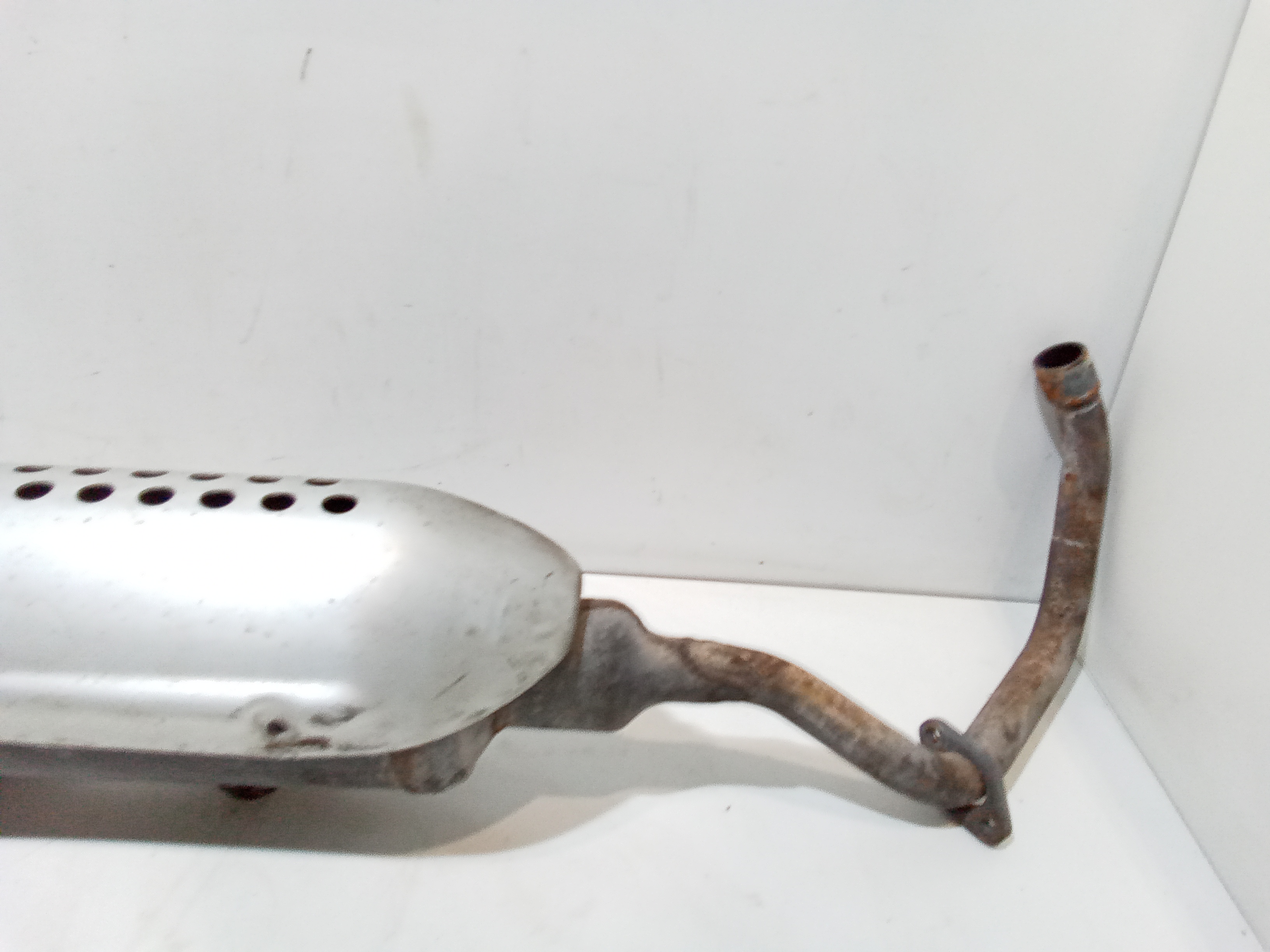 Marmitta completa di terminale scarico per Aprilia Scarabeo 150cc  (03>07) (2003 - 2007)