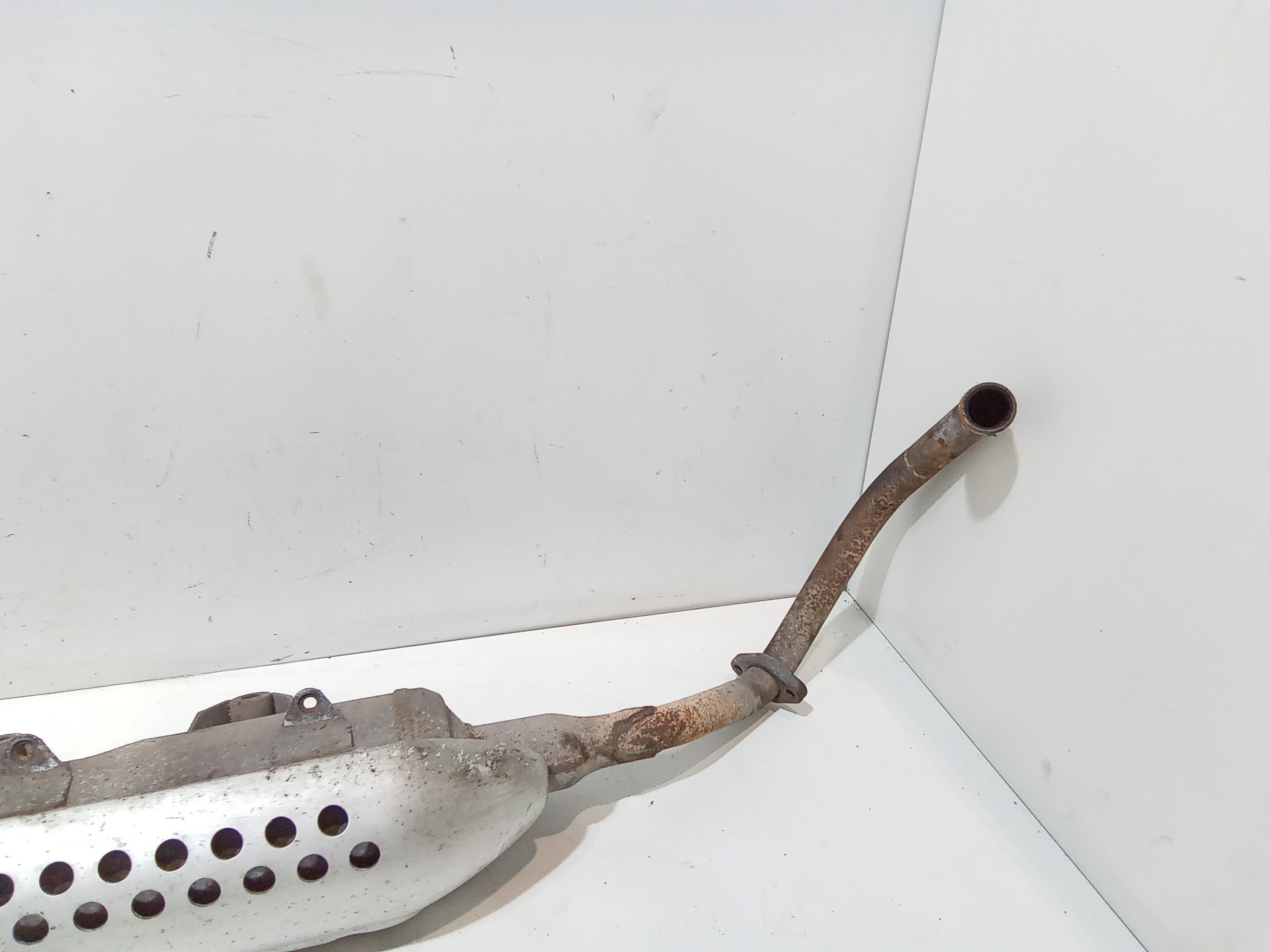 Marmitta completa di terminale scarico per Aprilia Scarabeo 150cc  (03>07) (2003 - 2007)