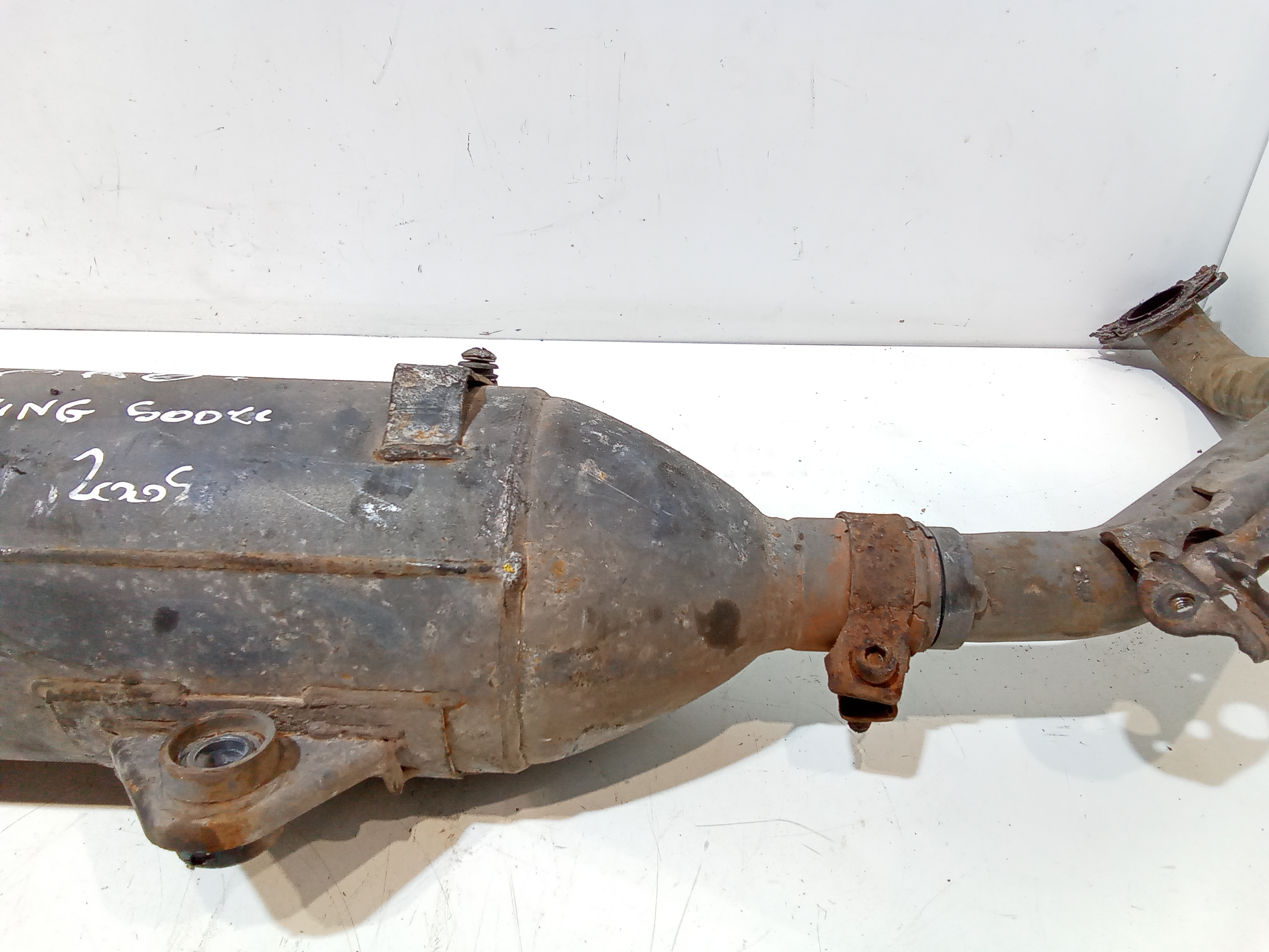 Marmitta completa di terminale scarico per Kymco Xciting 500cc (05>06) (2005 - 2006)