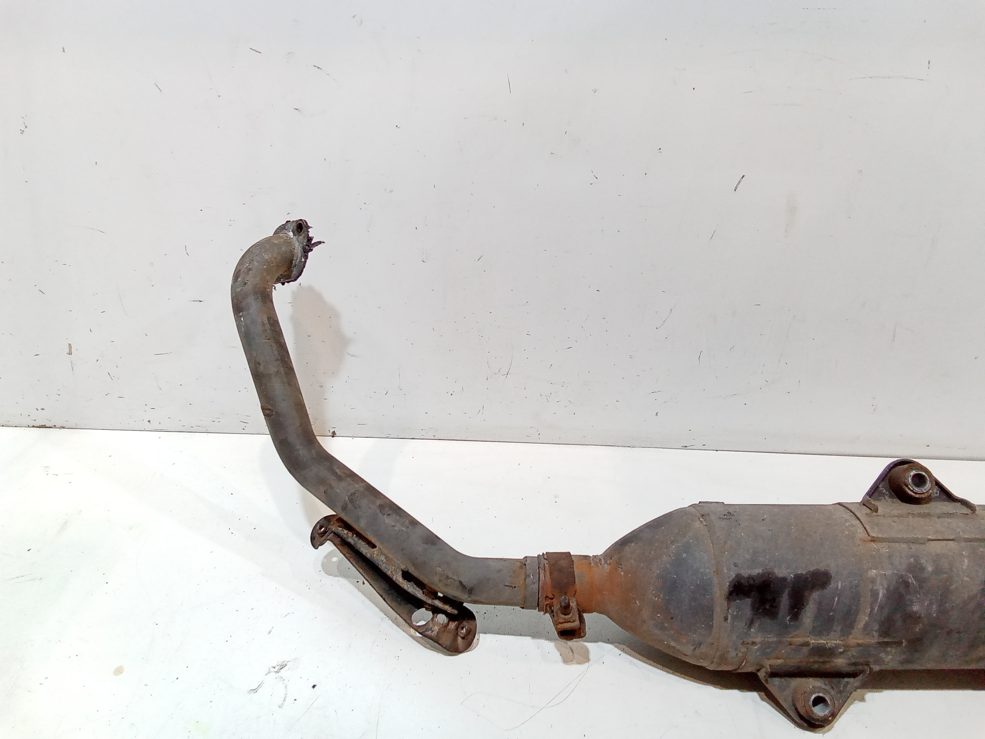 Marmitta completa di terminale scarico per Kymco Xciting 500cc (05>06) (2005 - 2006)