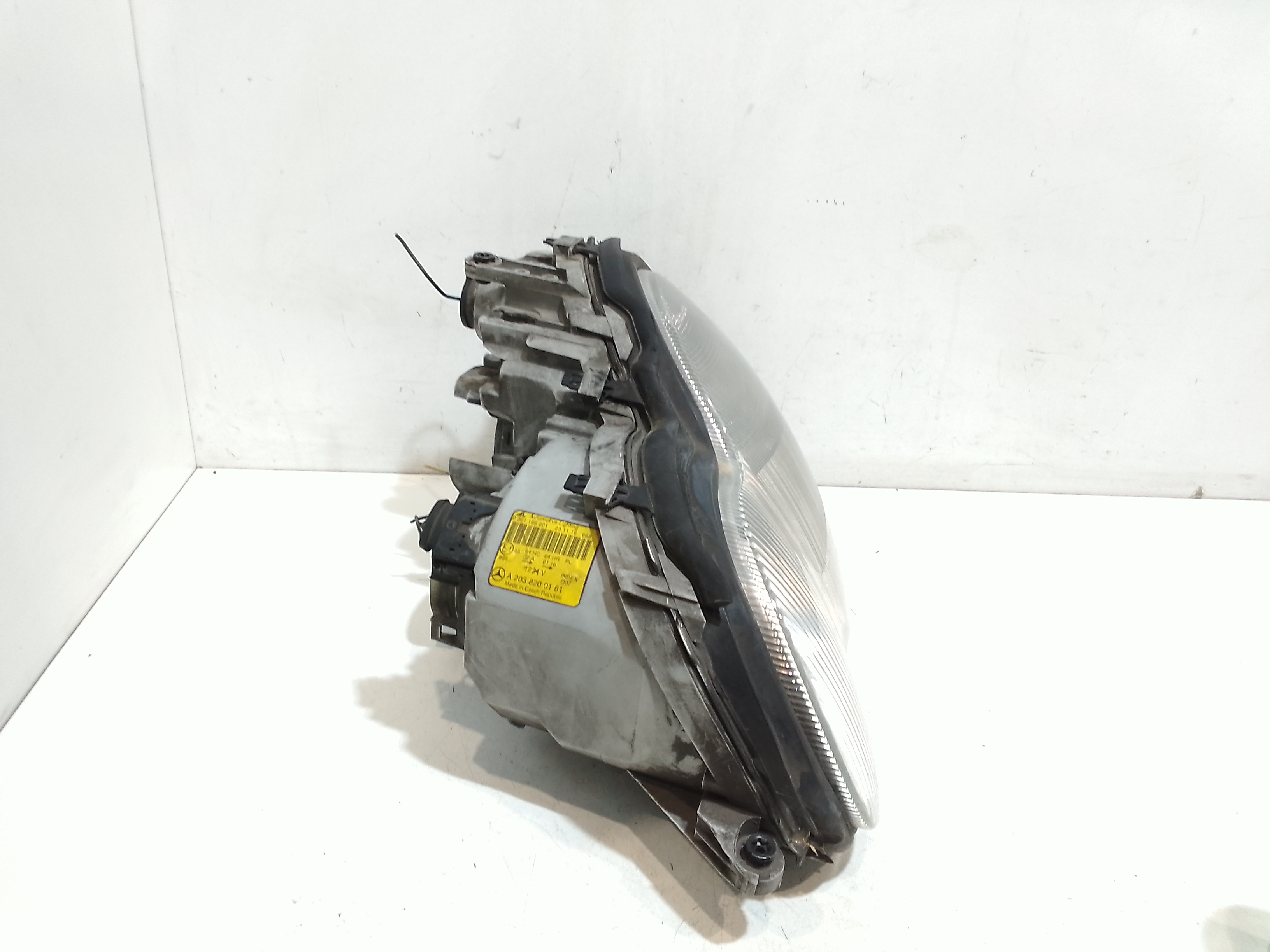 Faro anteriore Sinistro Guida per Mercedes Classe C Berlina W203 (2000 - 2004)