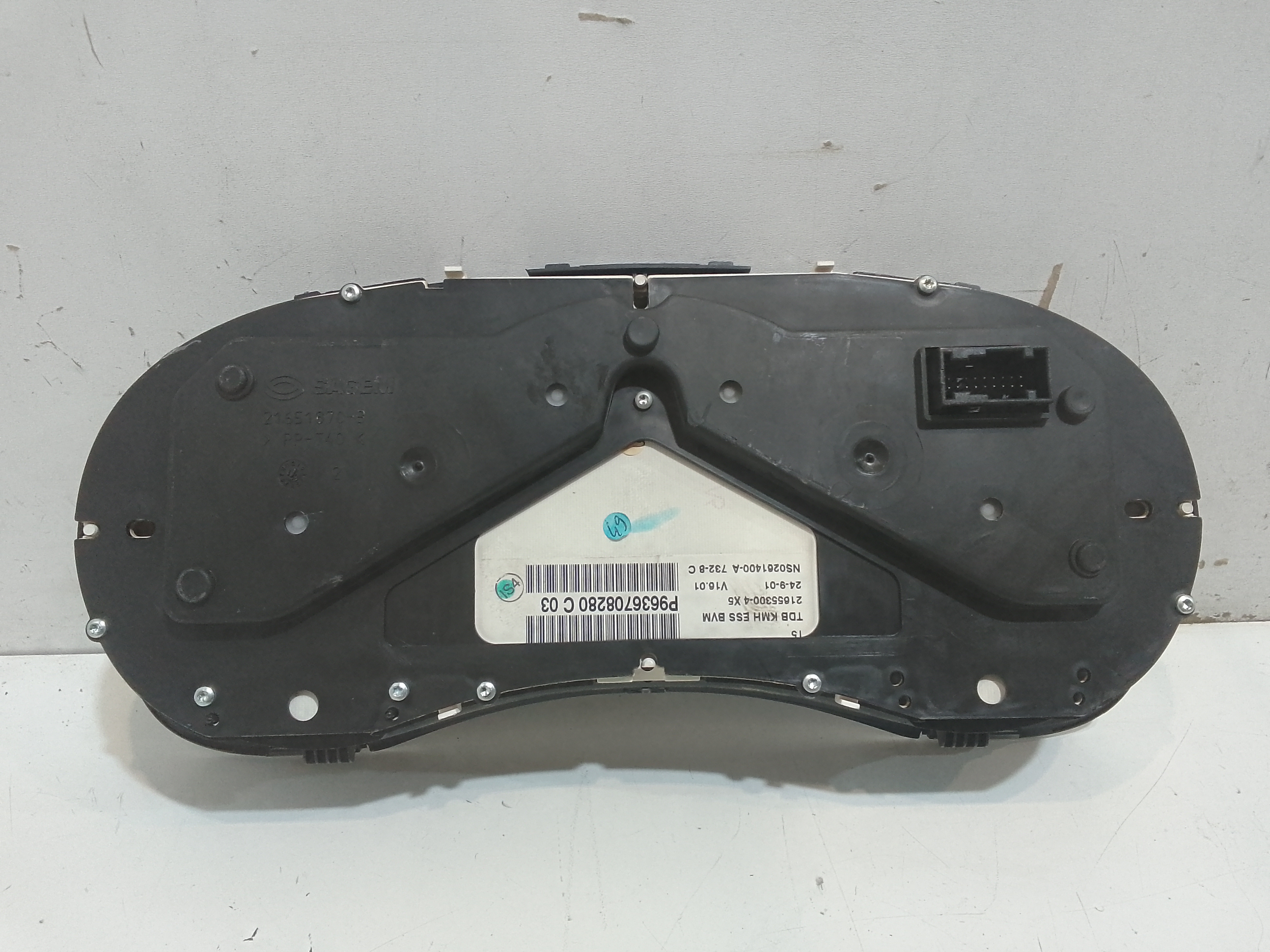 Quadro Strumenti per Peugeot 307 Berlina (2001 - 2005)