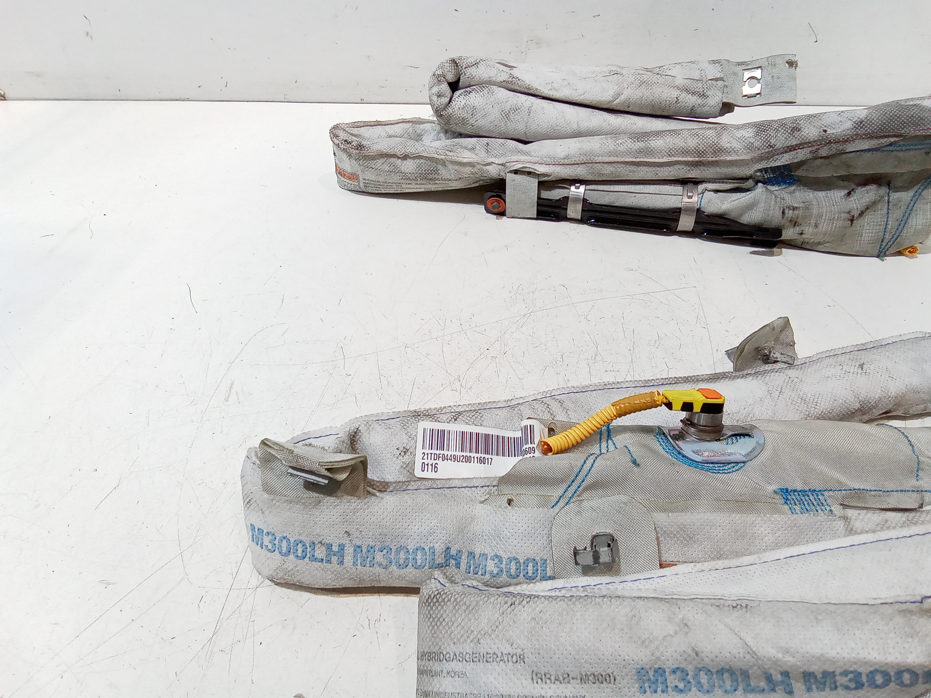 Airbag a tendina destro e sinistro per Chevrolet Spark 1 Serie (2009 - 2012)