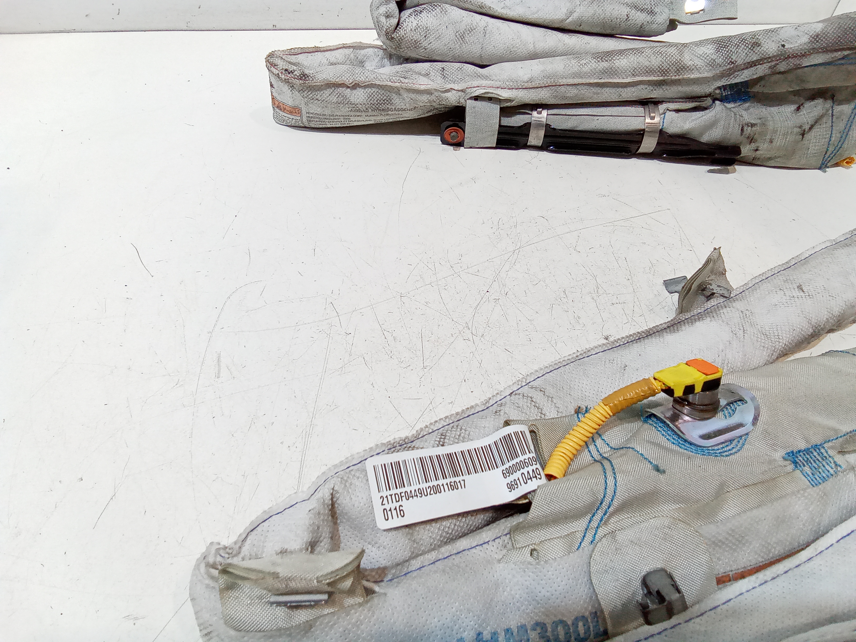 Airbag a tendina destro e sinistro per Chevrolet Spark 1 Serie (2009 - 2012)