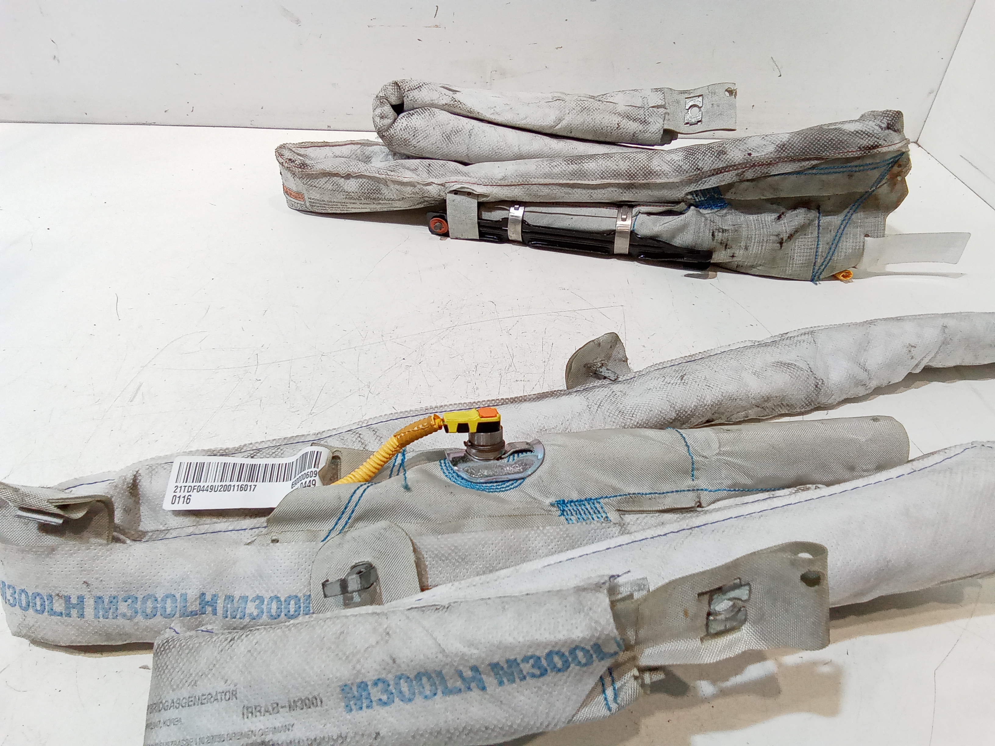 Airbag a tendina destro e sinistro per Chevrolet Spark 1 Serie (2009 - 2012)