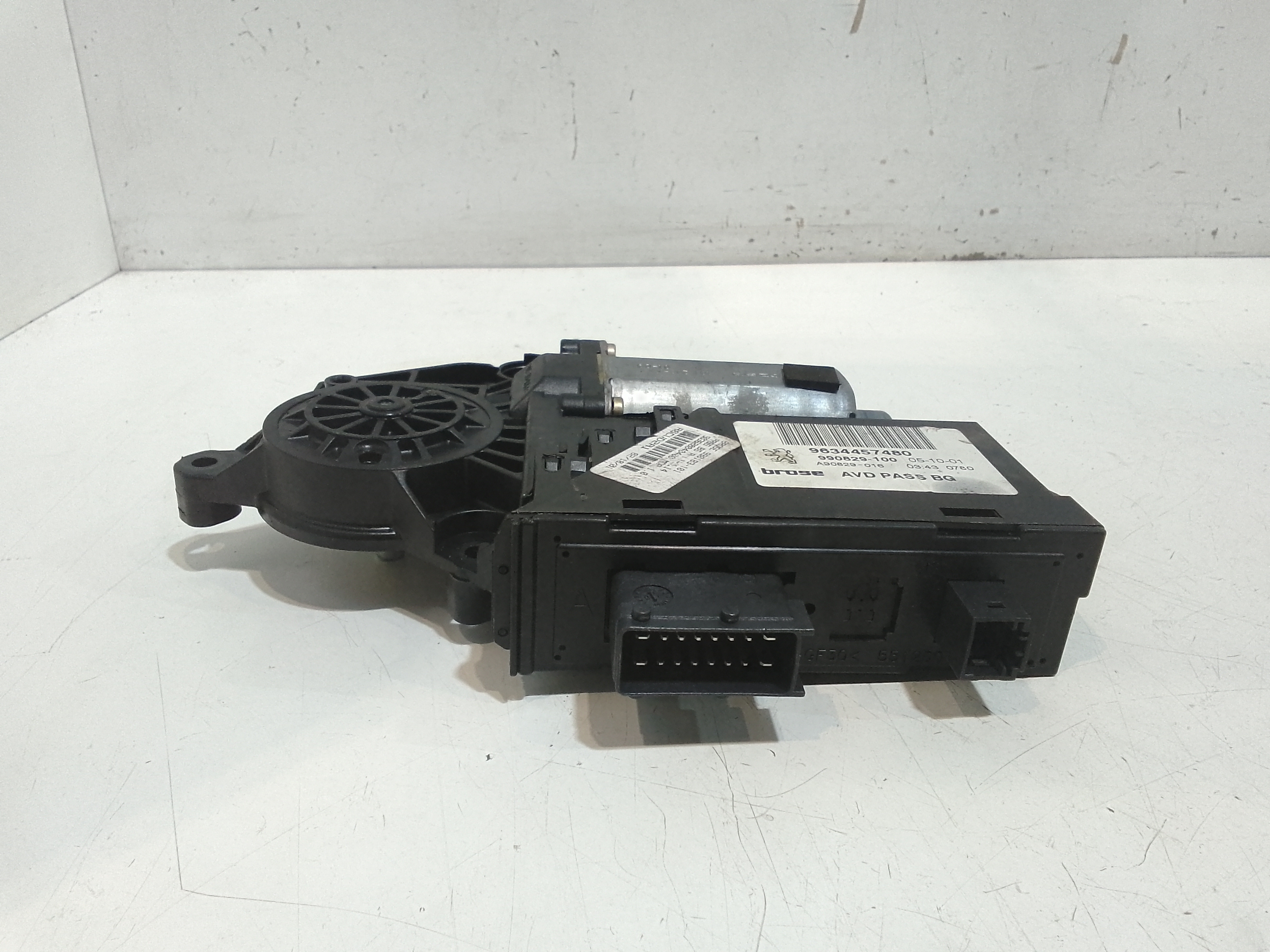 Motorino Alzavetro anteriore destra per Peugeot 307 Berlina (2001 - 2005)