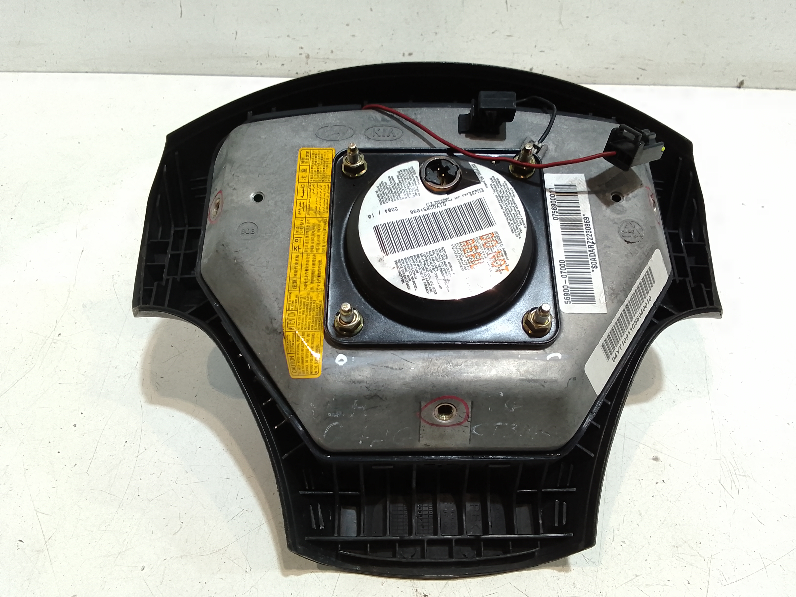 Airbag Volante per Kia Picanto 1 Serie (2004 - 2008)