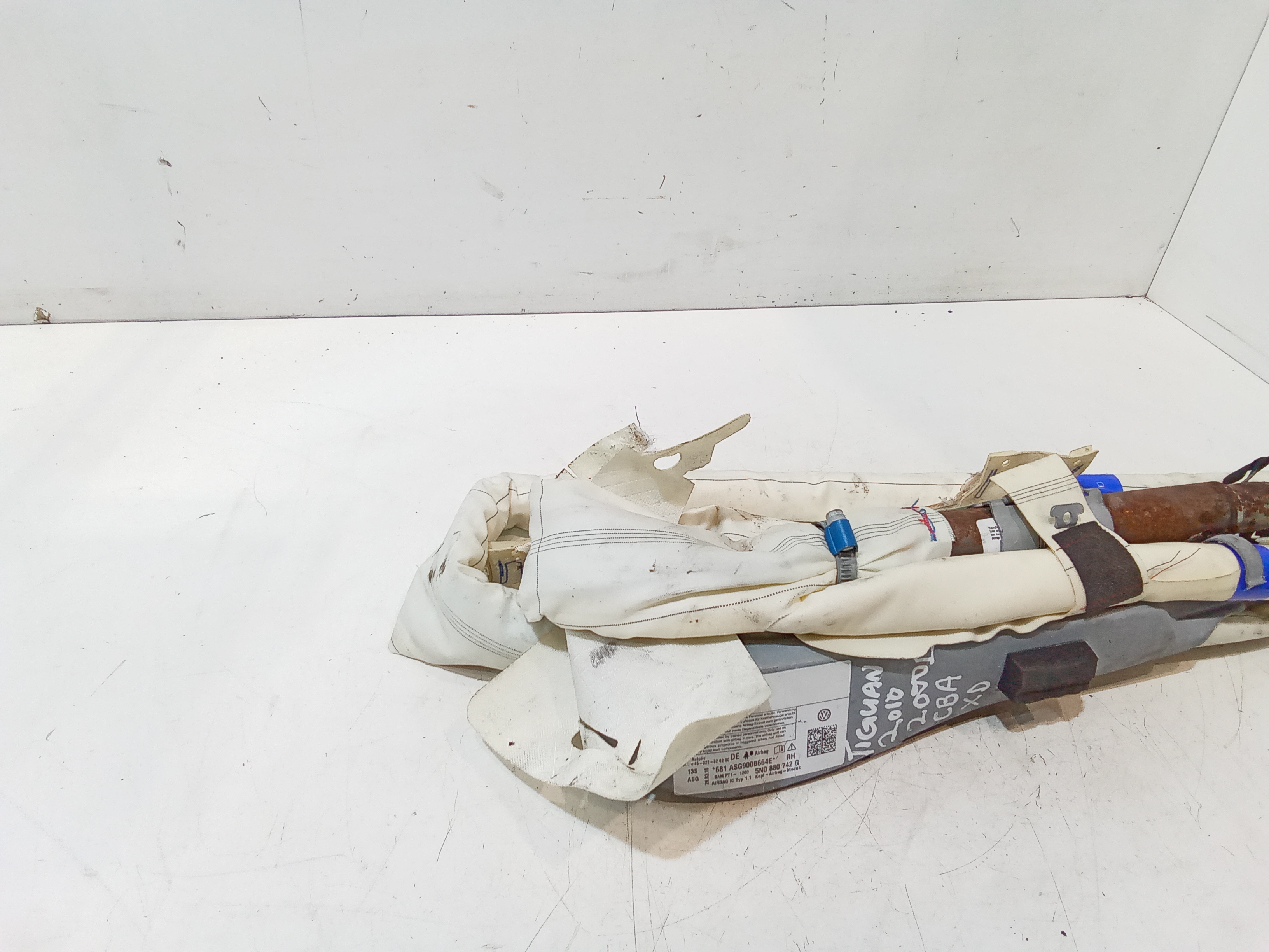 Airbag a tendina laterale passeggero per Volkswagen Tiguan 1 Serie (2007 - 2011)