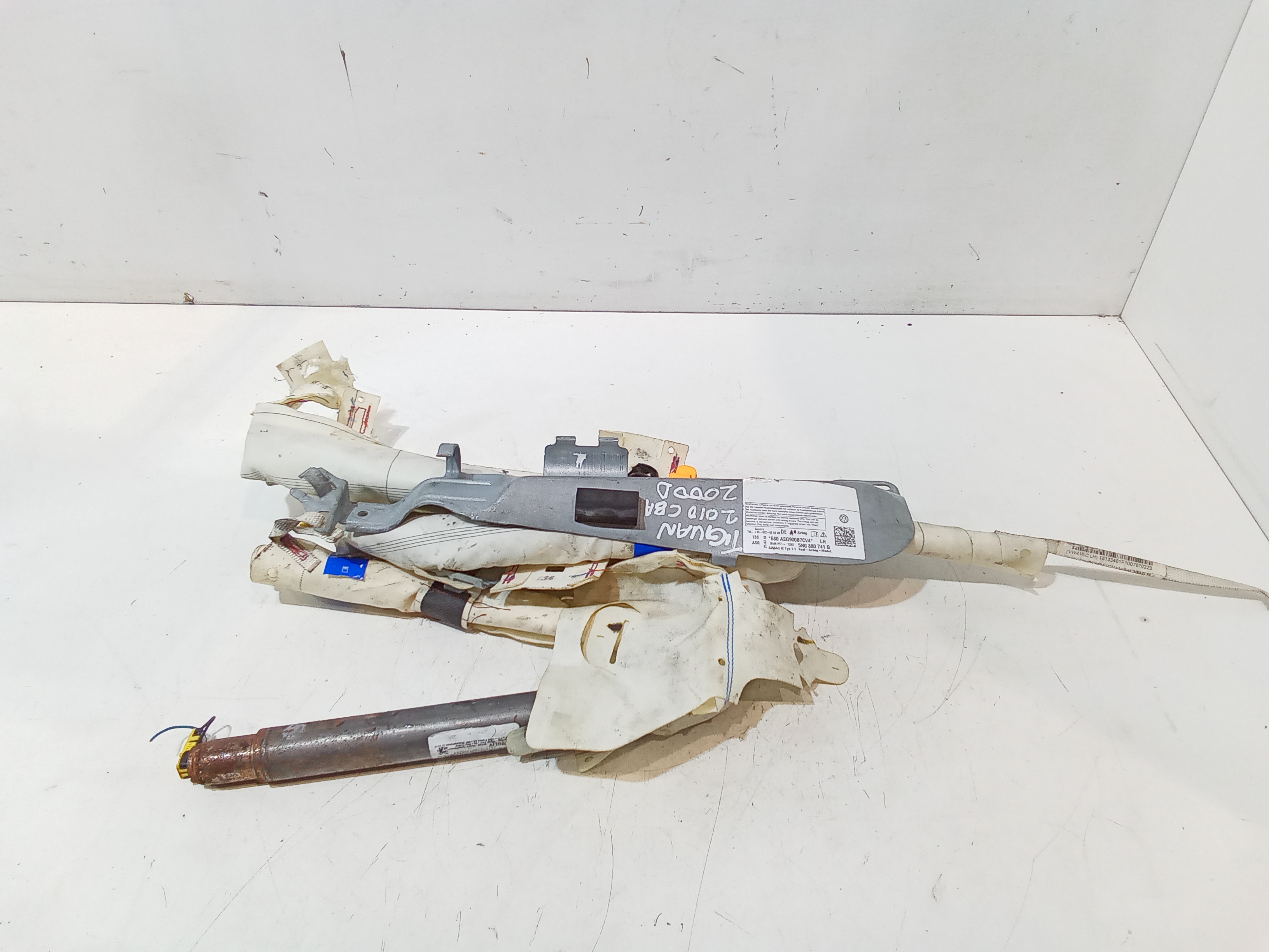 Airbag a tendina laterale Sinistro Guida per Volkswagen Tiguan 1 Serie (2007 - 2011)