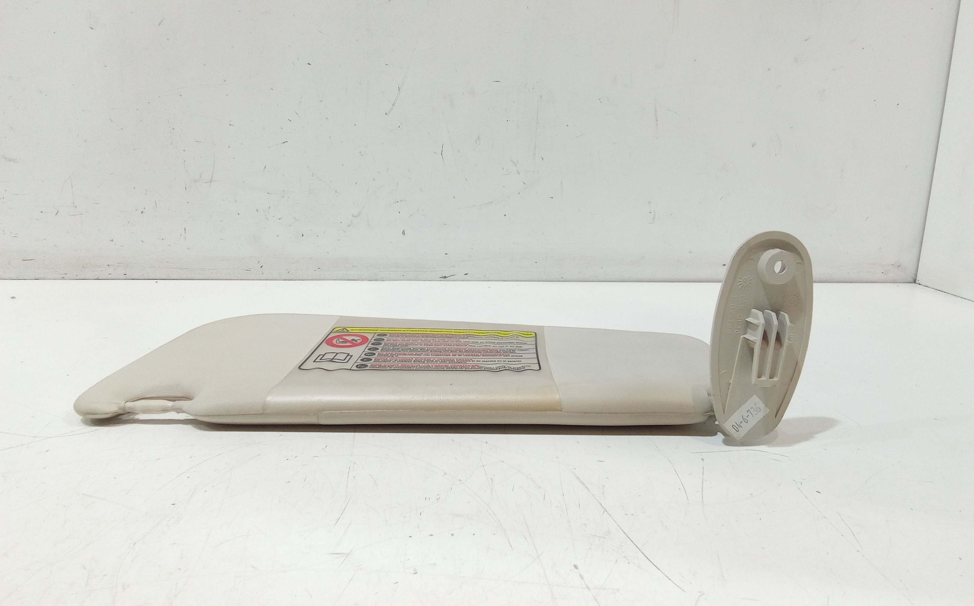 Parasole aletta Lato Passeggero per Fiat Grande Punto 1 Serie (2005 - 2008)