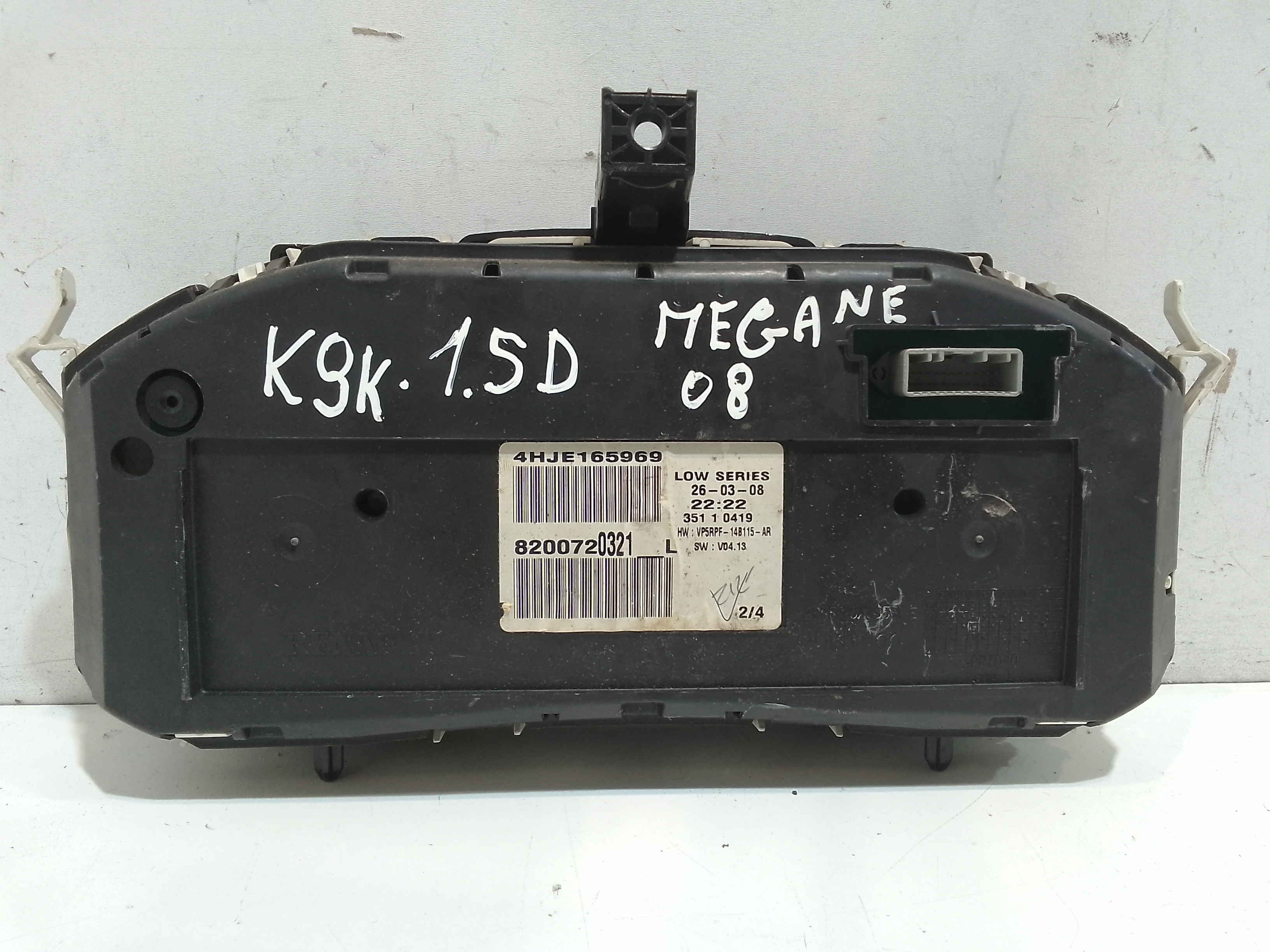Quadro Strumenti per Renault Megane Ll Serie (06>08) (2006 - 2008)