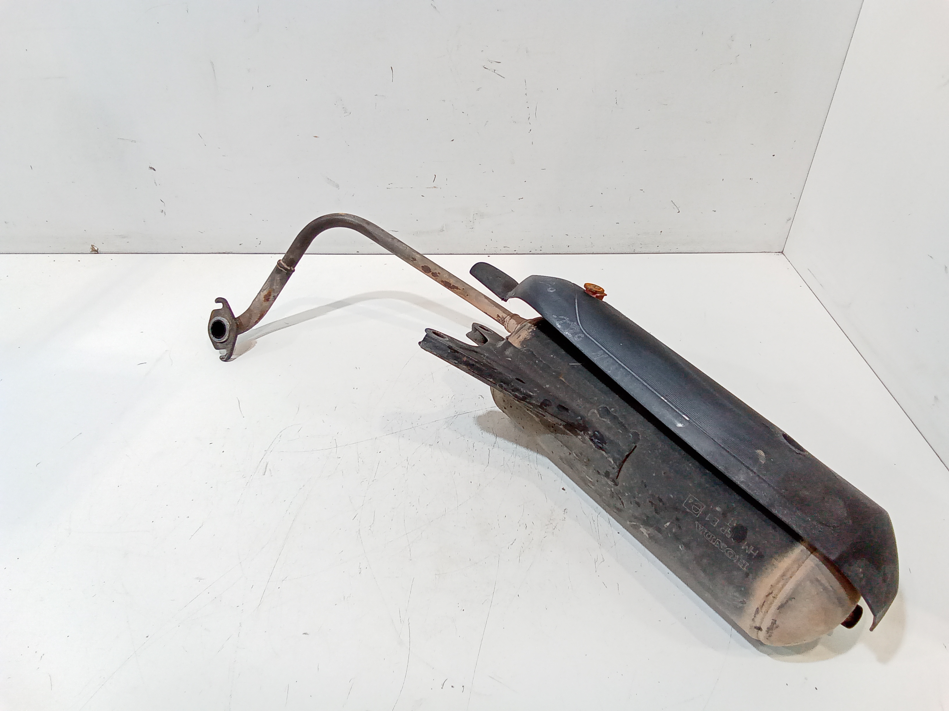 Marmitta completa di terminale scarico per Honda Vision 50cc 4t (11>17) (2011 - 2017)