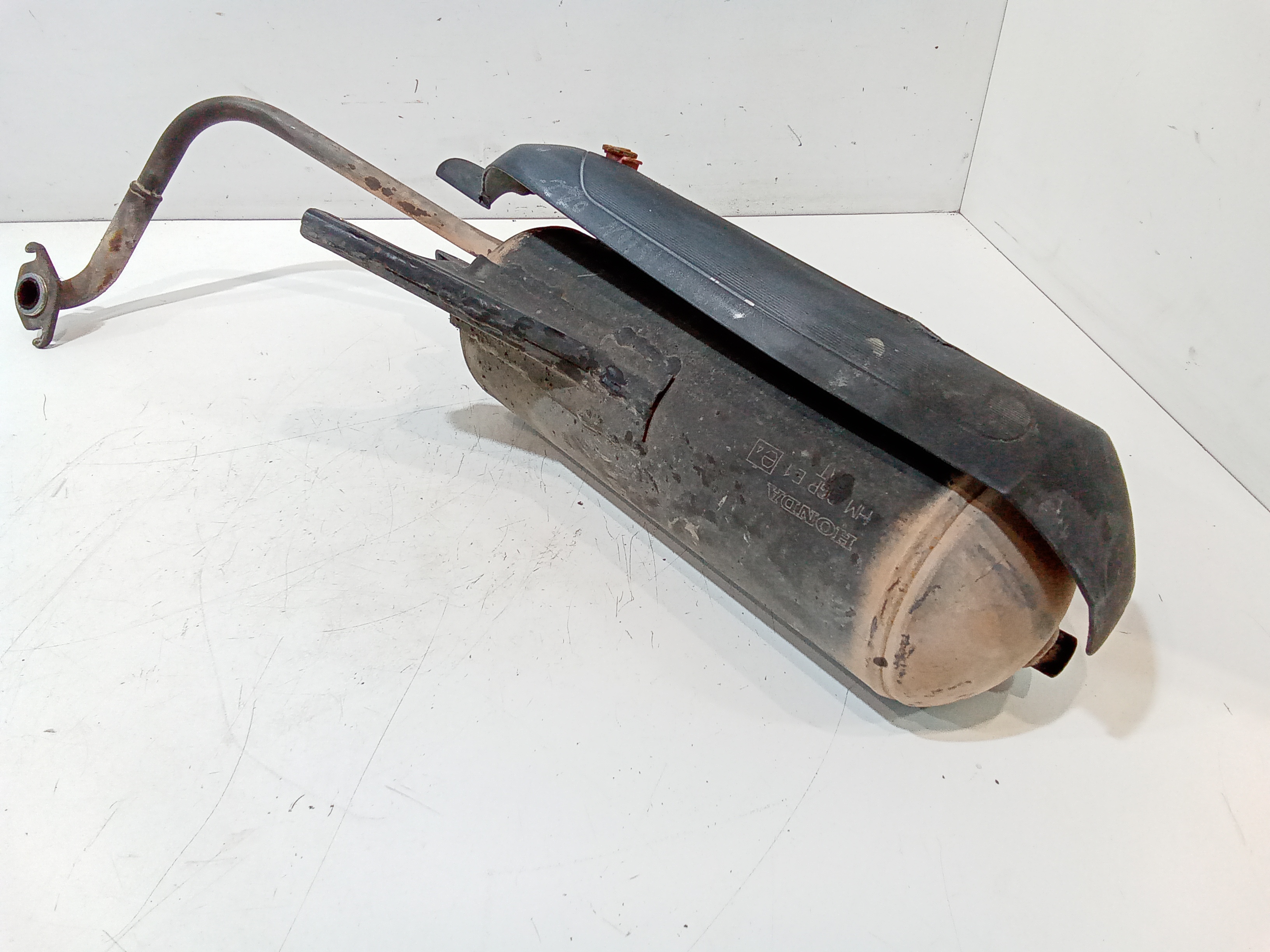 Marmitta completa di terminale scarico per Honda Vision 50cc 4t (11>17) (2011 - 2017)