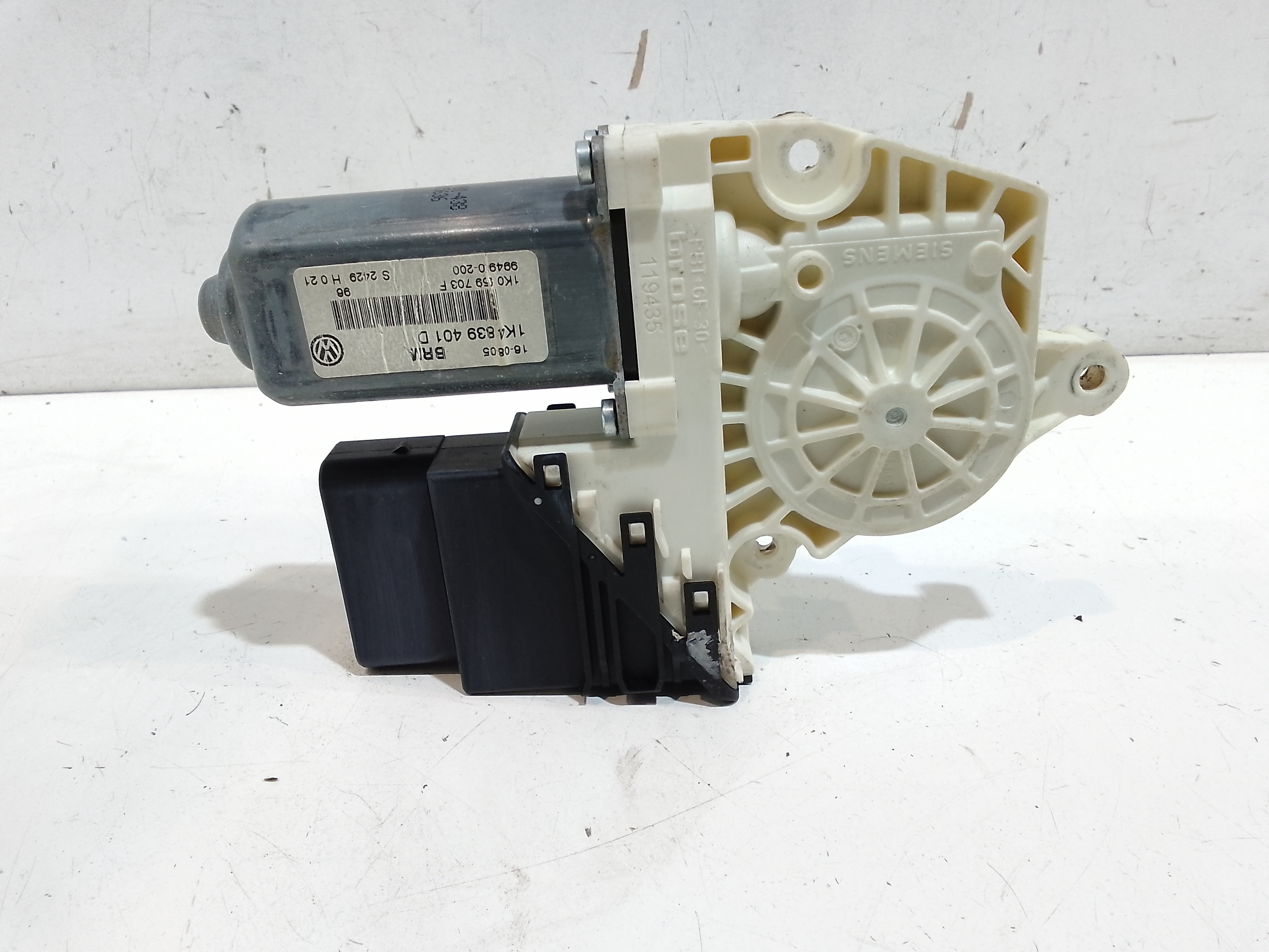 Motorino Alzavetro posteriore destra per Volkswagen Golf 5 Berlina (03>08) (2003 - 2008)