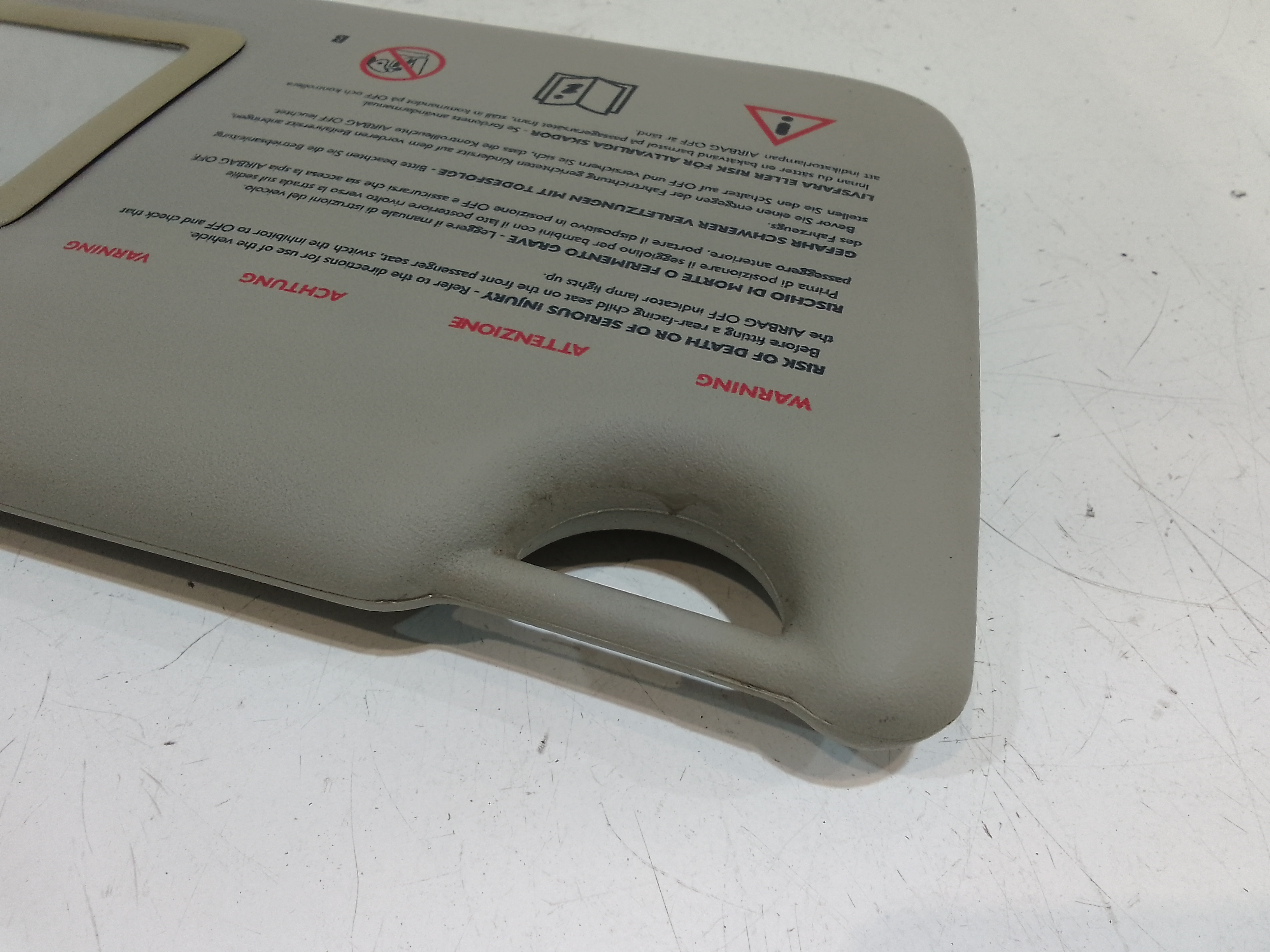 Parasole aletta Lato Passeggero per Renault Twingo I Serie (00>07) (2000 - 2007)