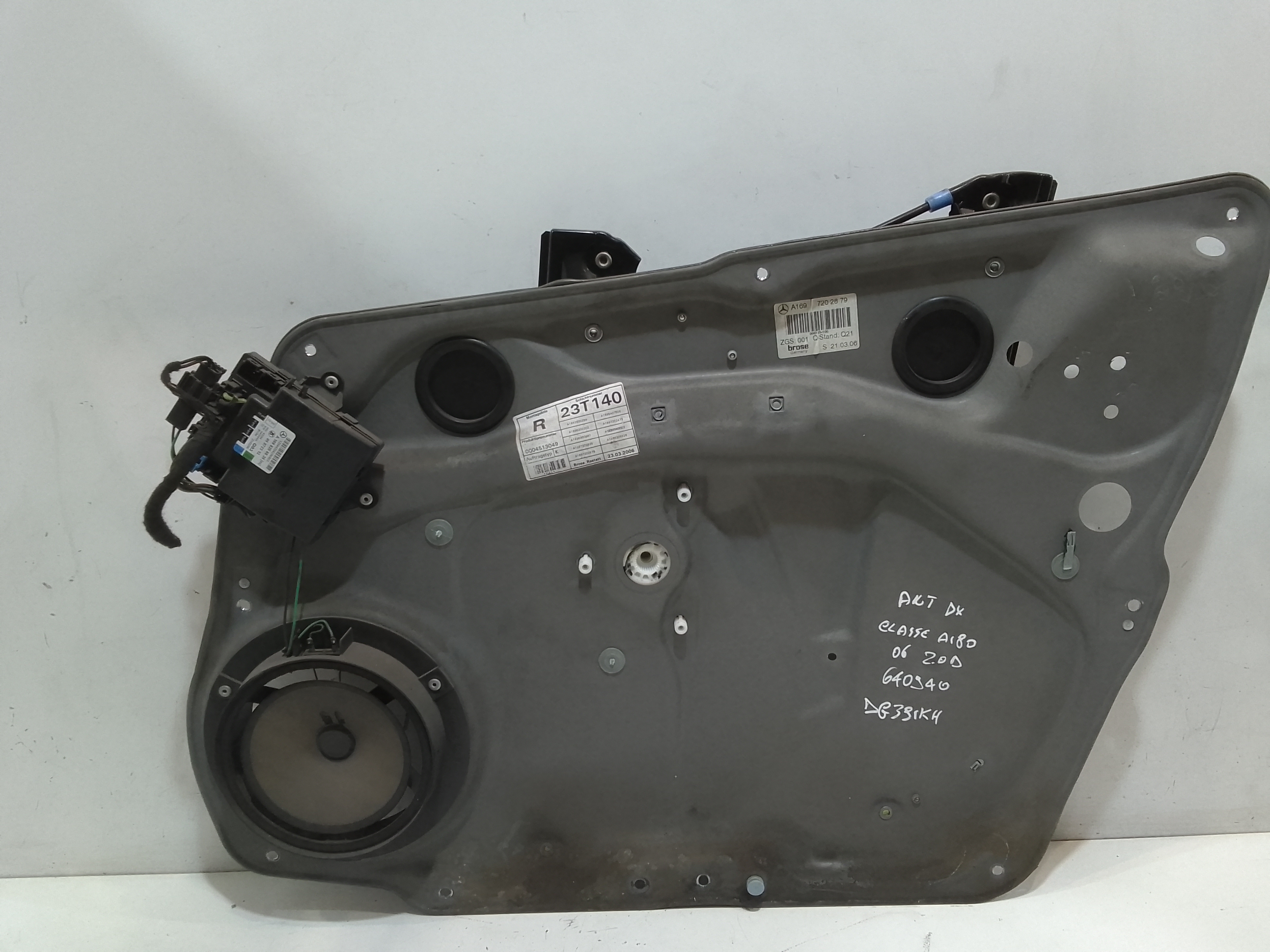 Cremagliera anteriore destra passeggero per Mercedes Classe A W169 3 Serie (2004 - 2008)