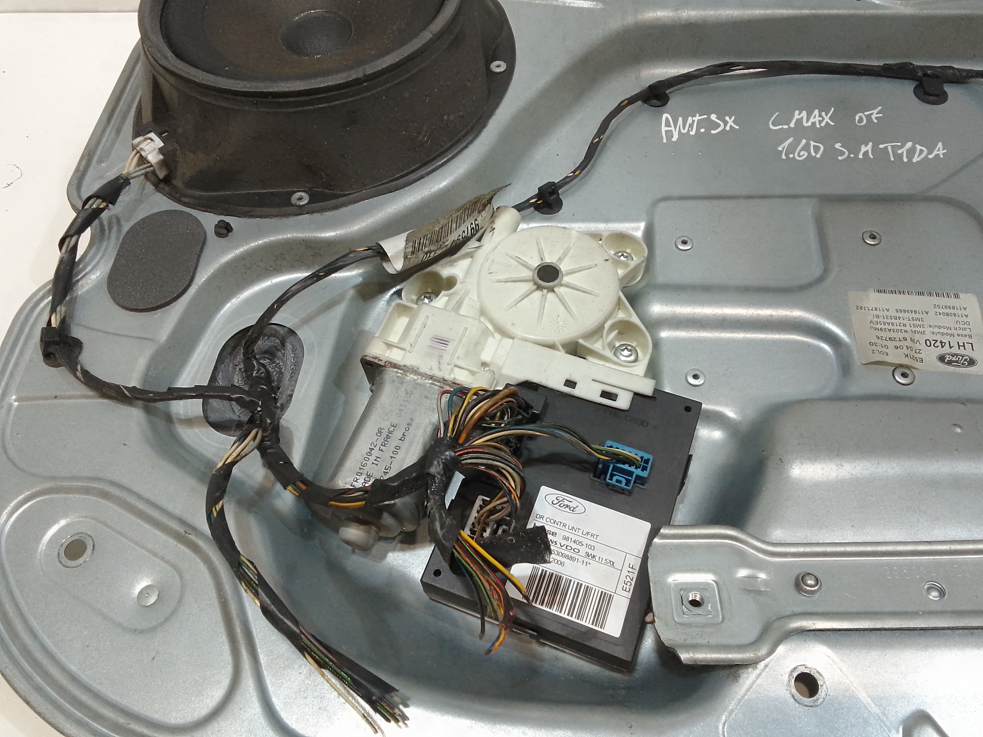 Cremagliera anteriore sinistra Guida per Ford C - Max Serie (03>07) (2003 - 2007)