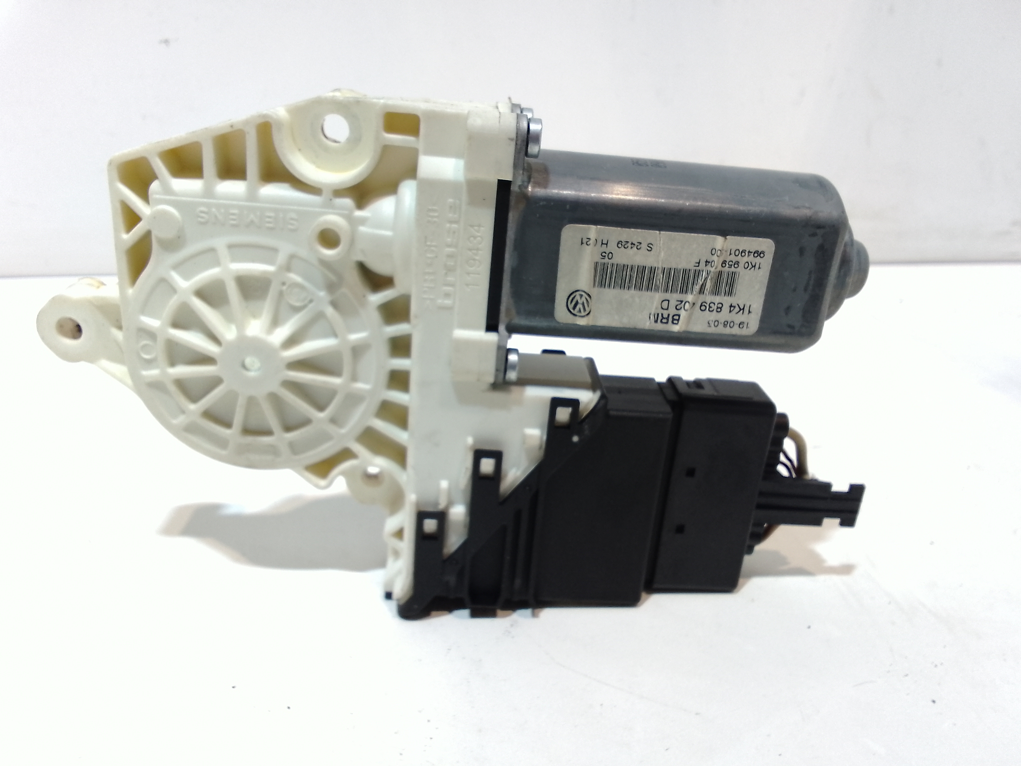 Motorino Alzavetro posteriore destra per Volkswagen Golf 5 Berlina (03>08) (2003 - 2008)