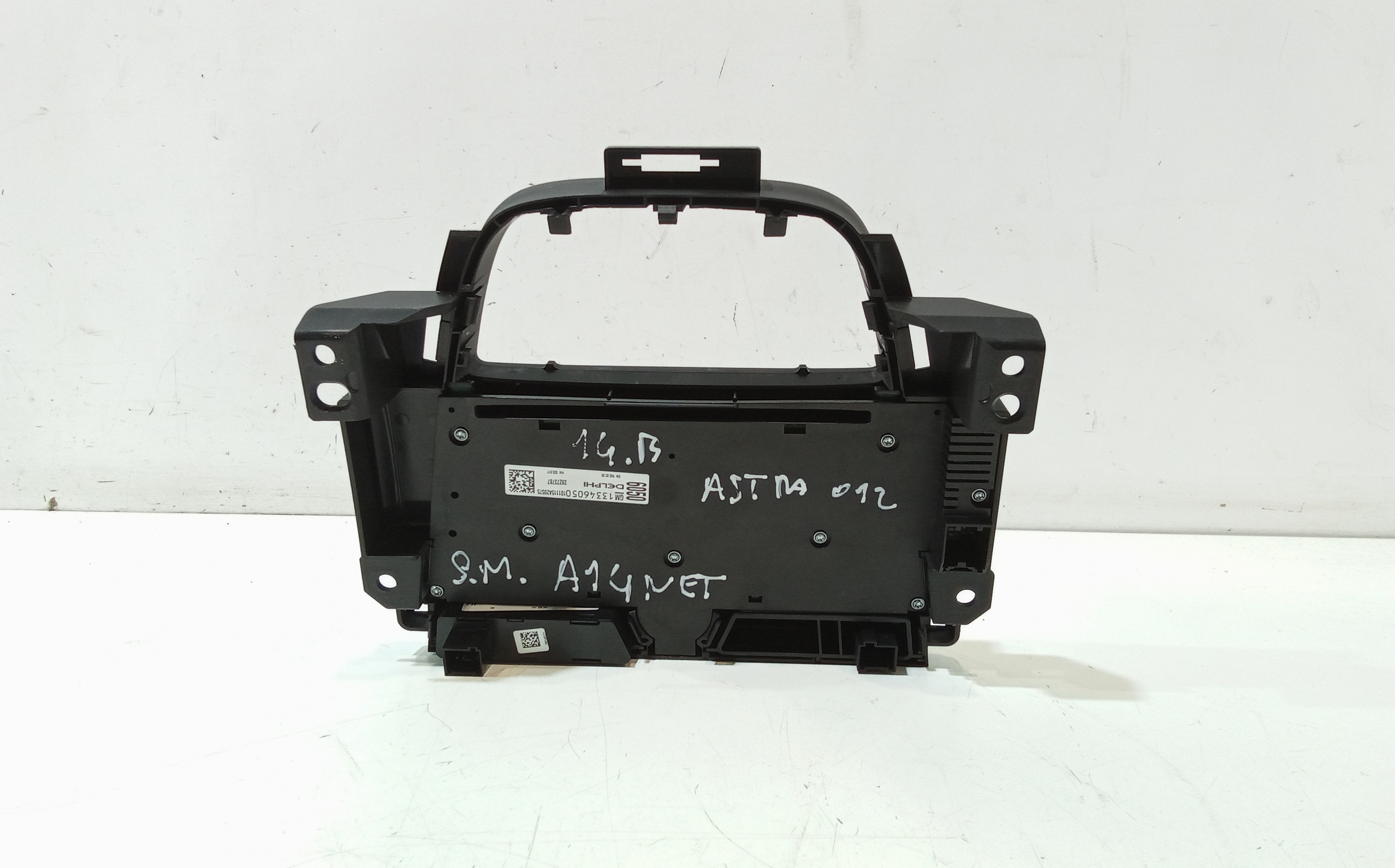Pannello comandi autoradio per Opel Astra J 2 Serie (2011 - In produzione)