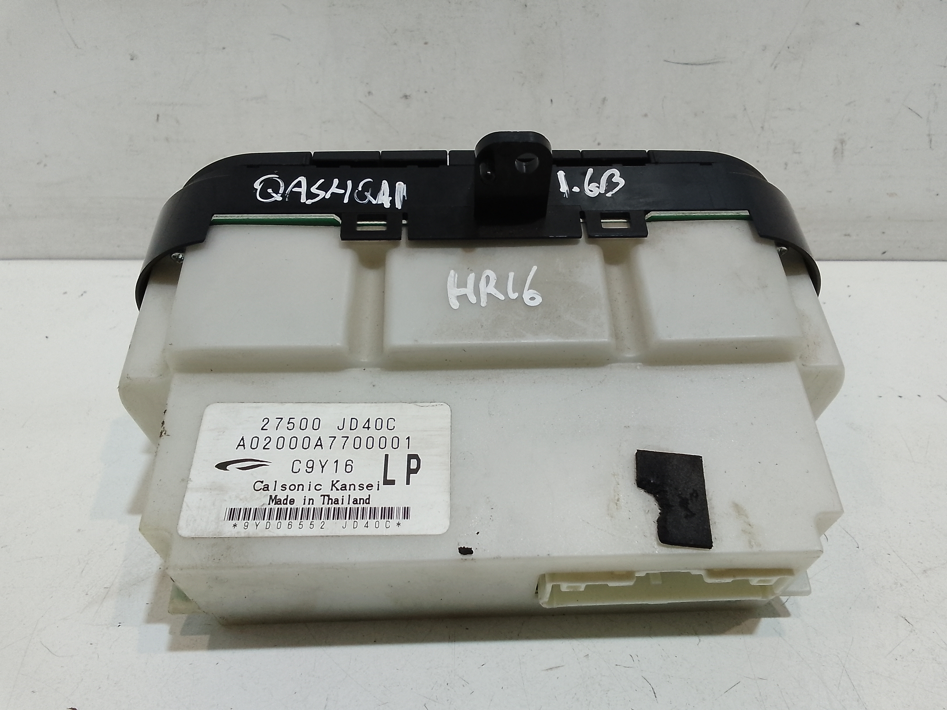 Comandi Clima per Nissan Qashqai 2 Serie (2010 - 2013)