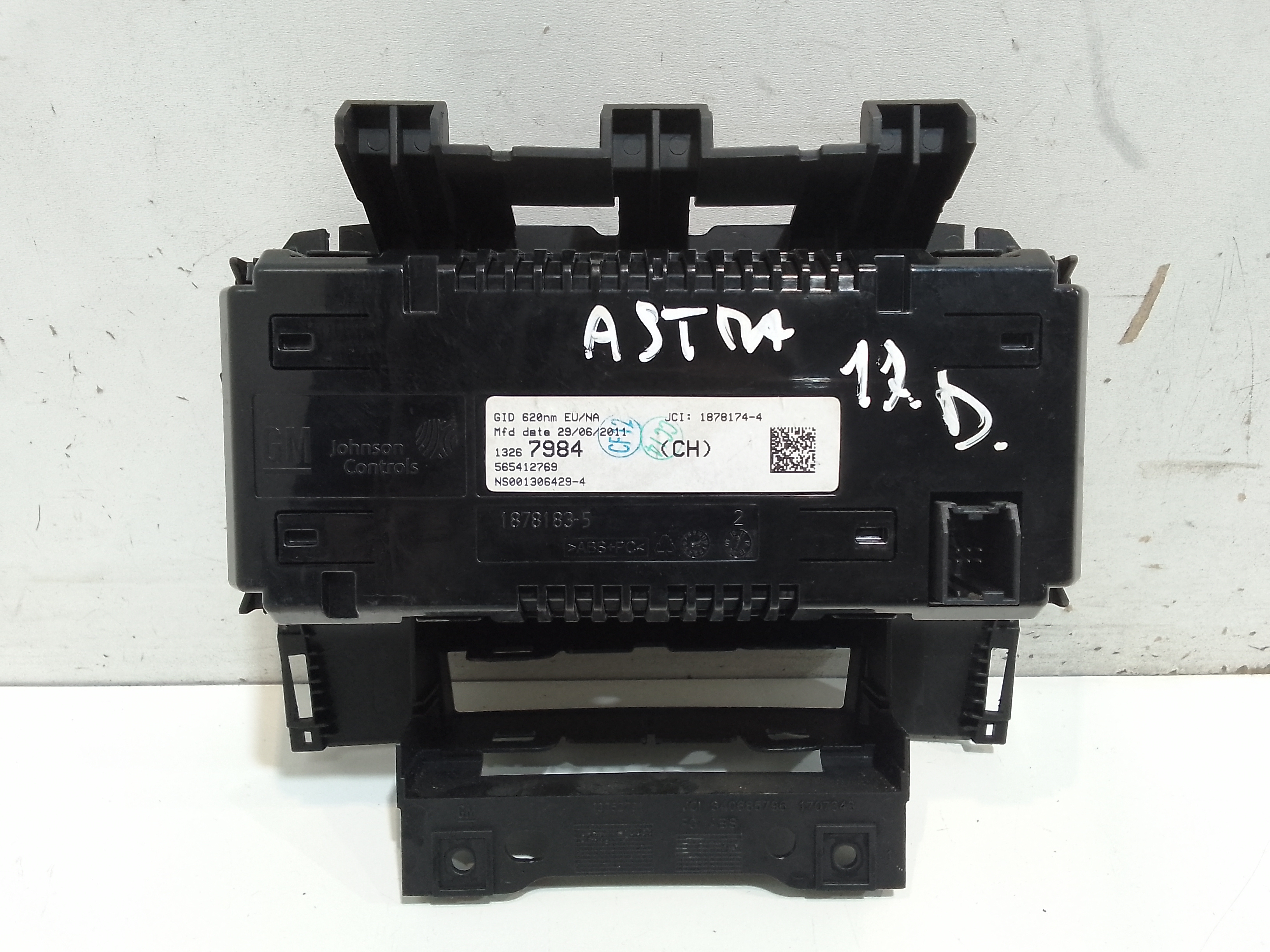 Display multifunzione computer di bordo per Opel Astra J 2 Serie (2011 - In produzione)