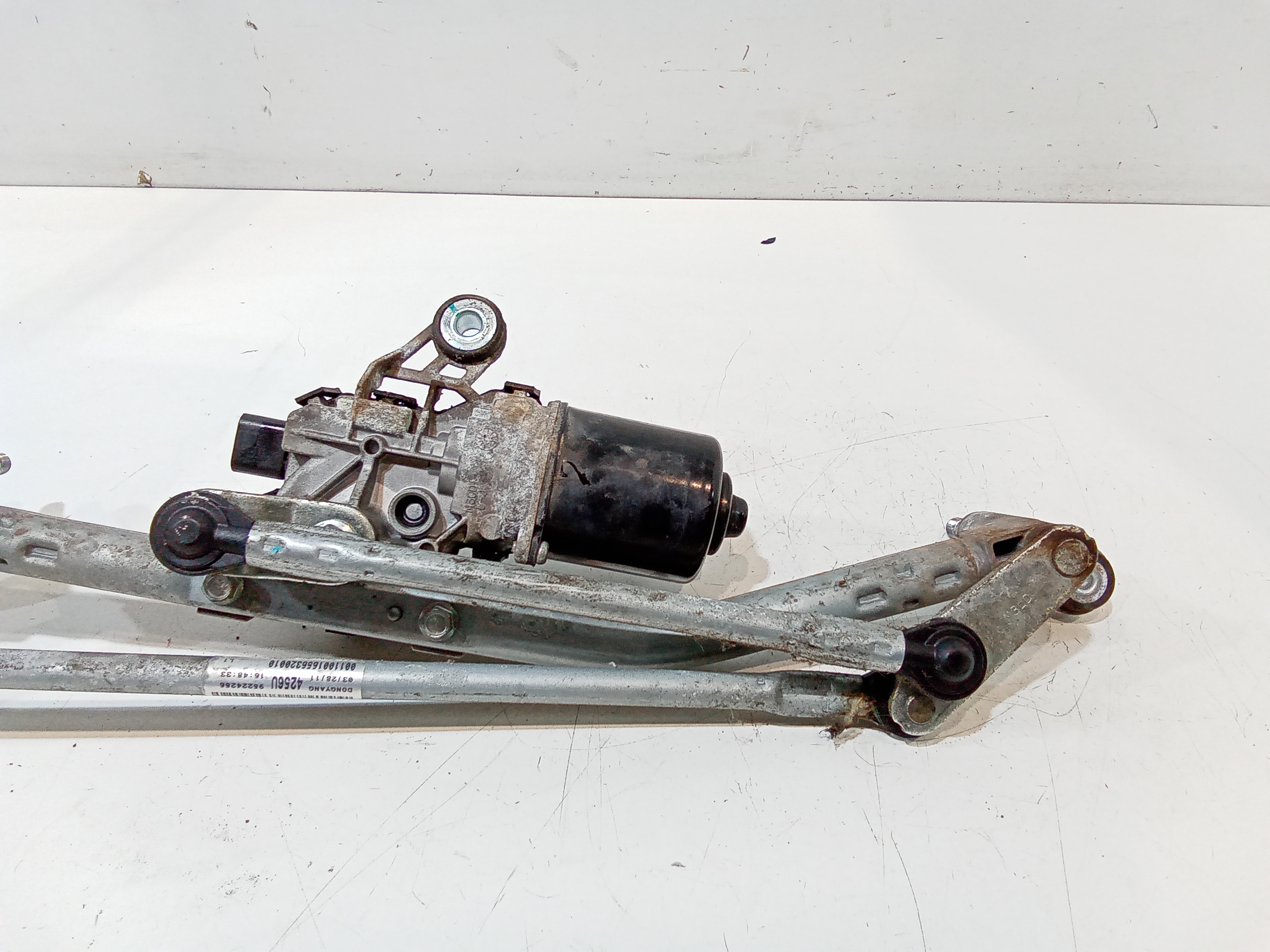 Motorino tergi ant completo di tandem per Chevrolet Spark 1 Serie (2009 - 2012)