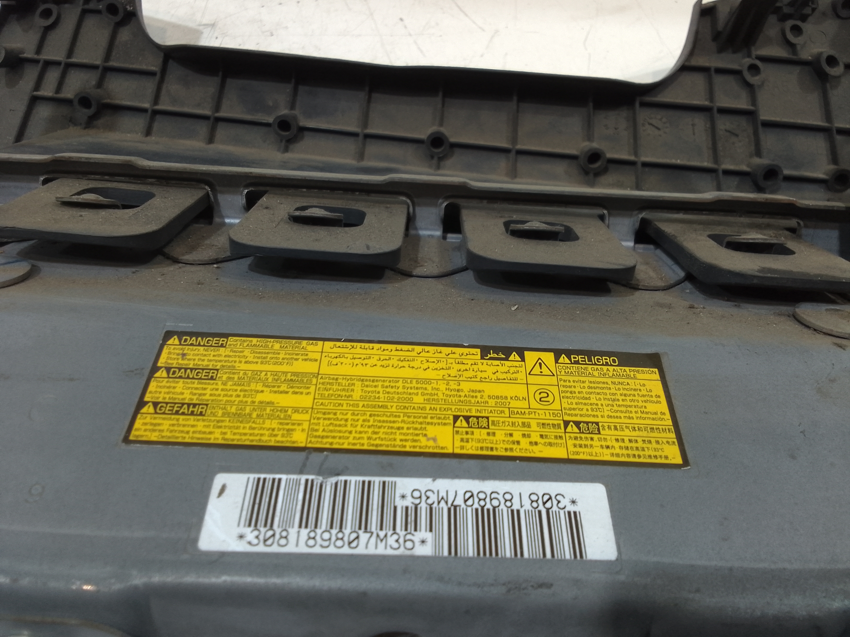 Airbag Ginocchia per Toyota Rav4 4 Serie (2005 - 2009)