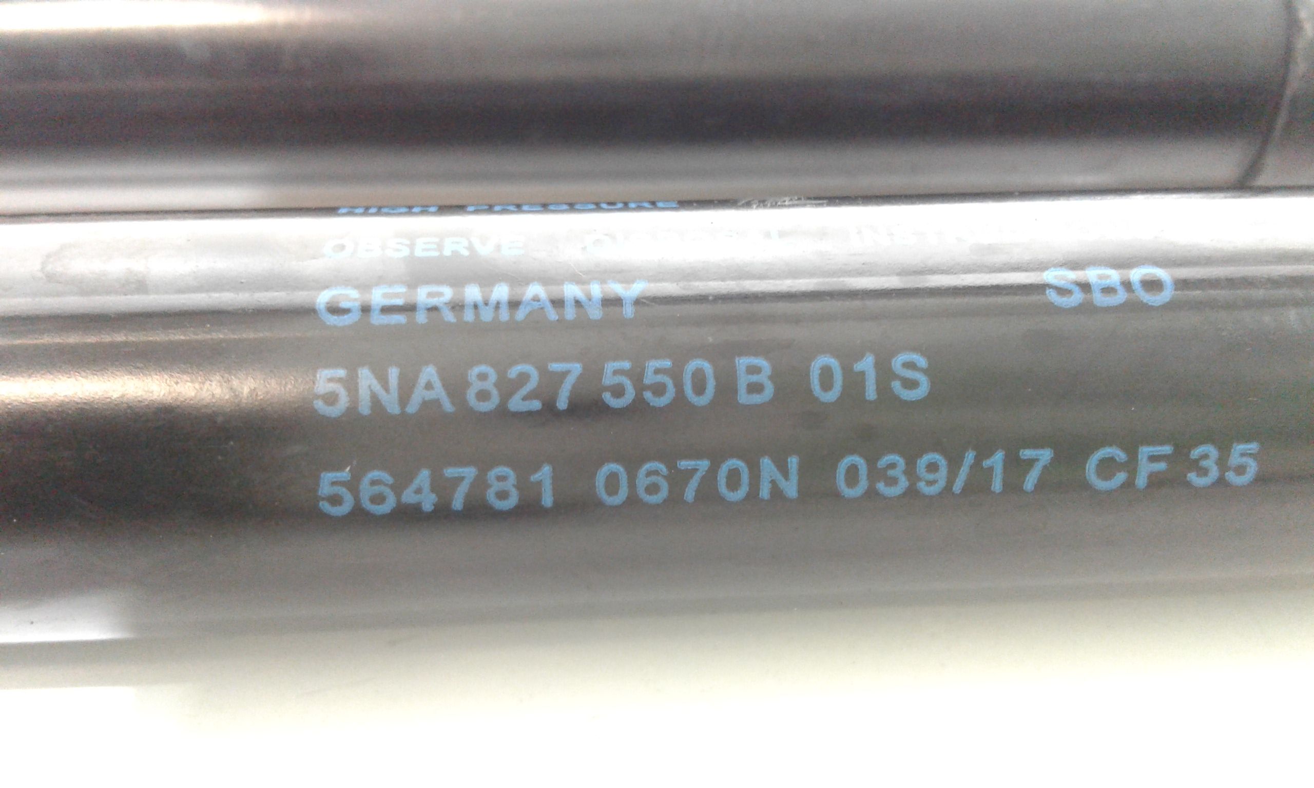 Pistoncini cofano Post. VOLKSWAGEN Tiguan Serie