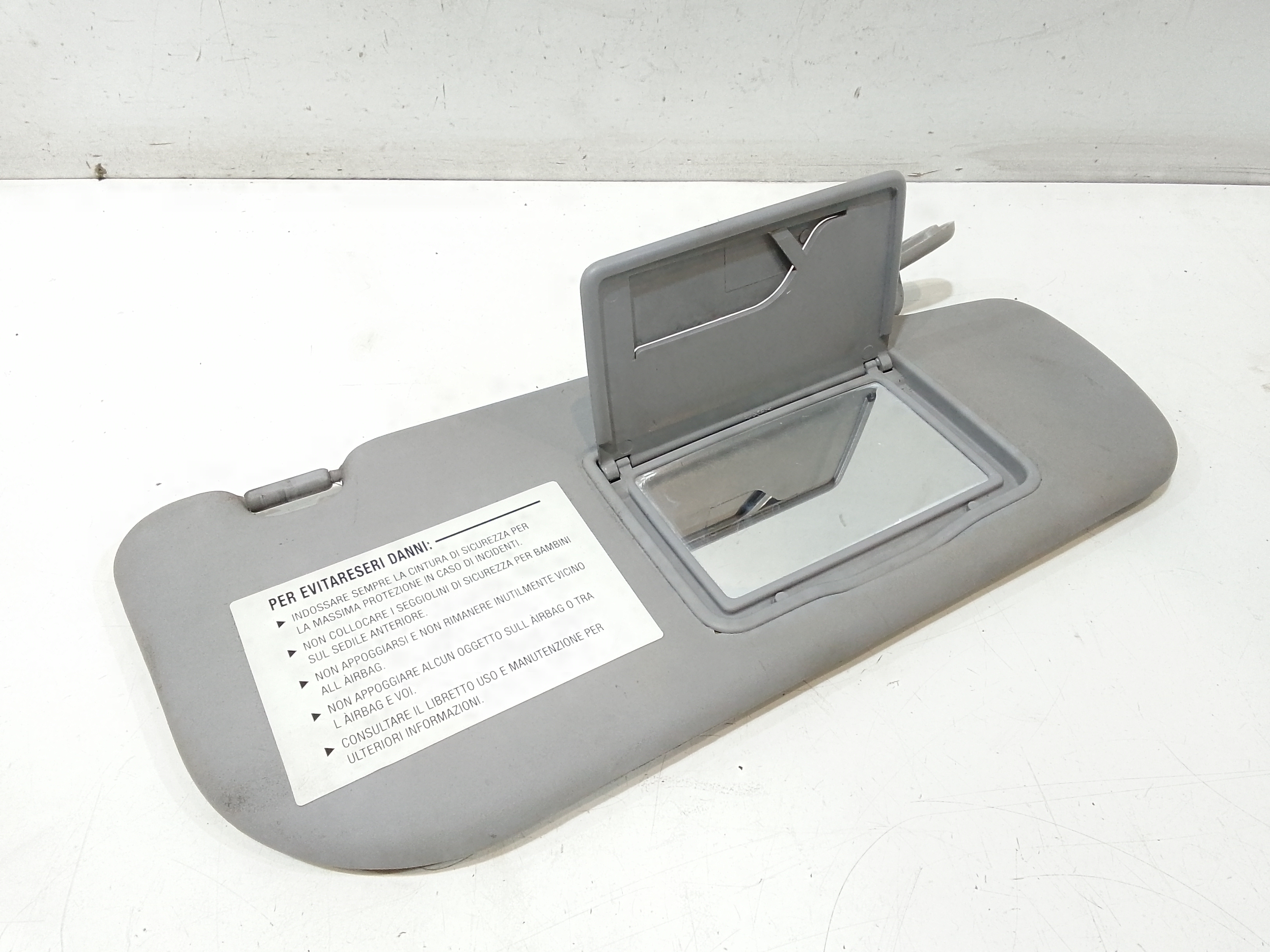 Parasole aletta Lato Passeggero per Kia Picanto 1 Serie (2004 - 2008)