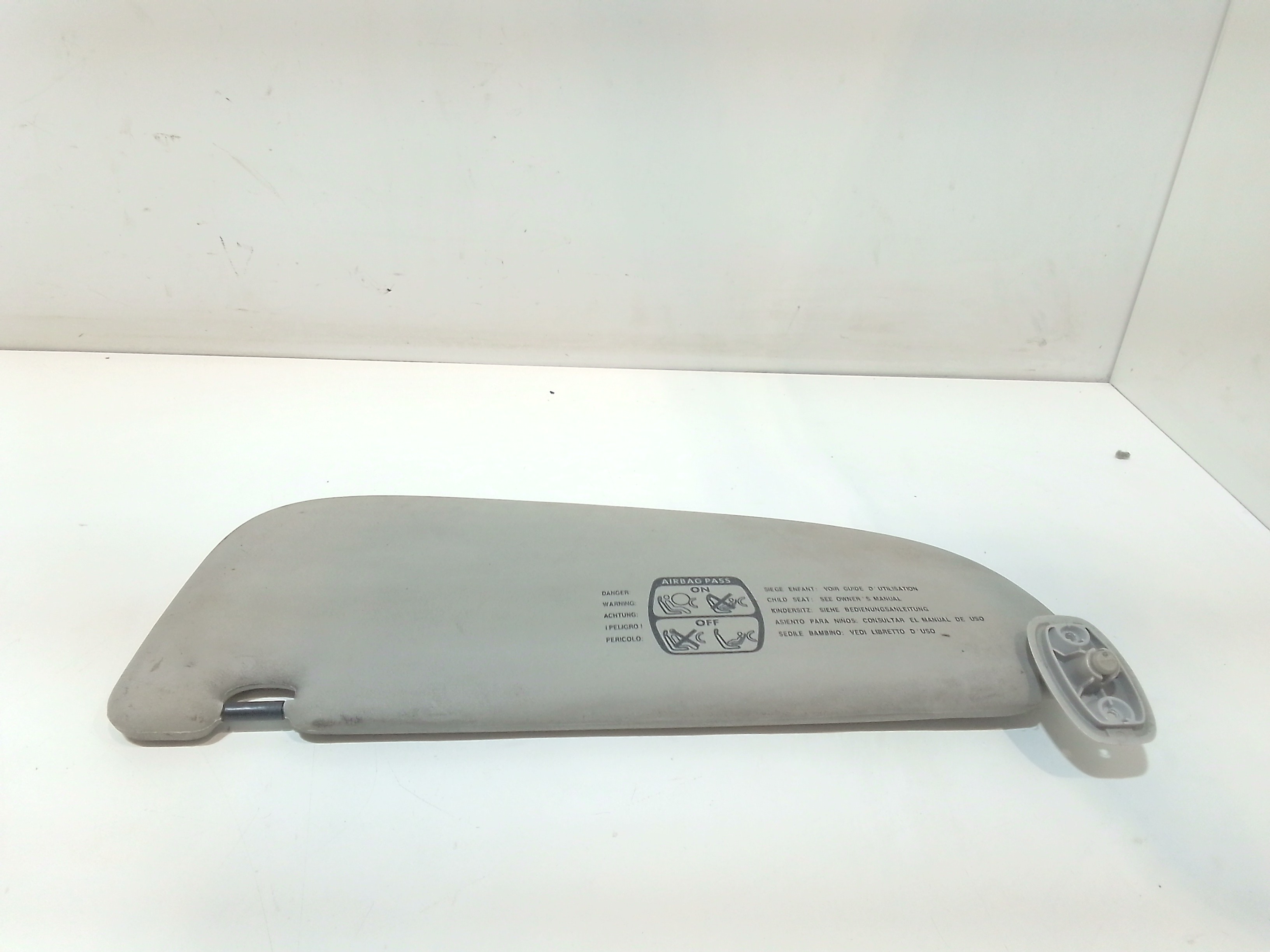 Parasole aletta Lato Passeggero per Peugeot 206 1 Serie (1998 - 2003)