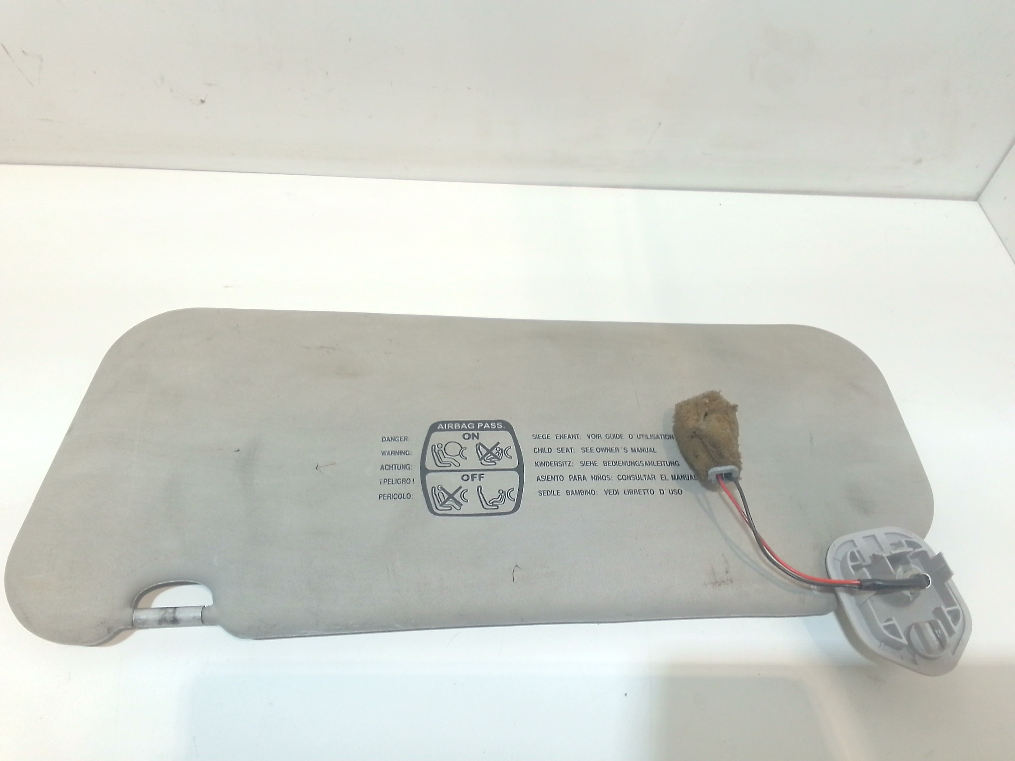 Parasole aletta Lato Passeggero per Citroen C5 Berlina 1 Serie (2000 - 2004)