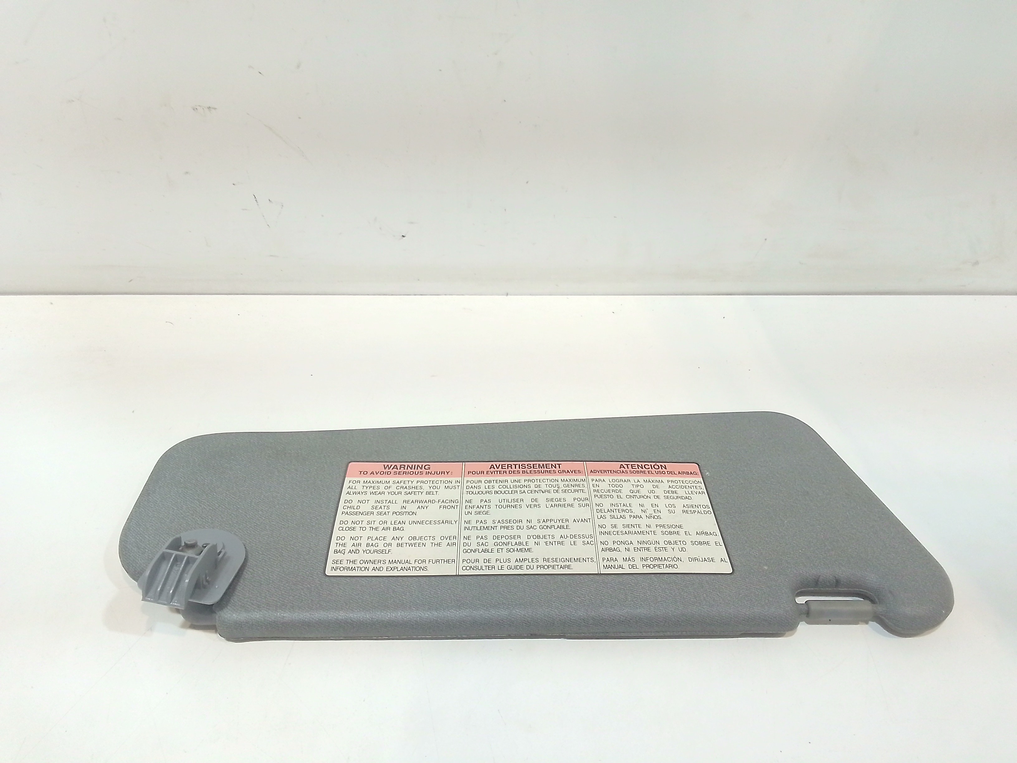 Parasole aletta anteriore Lato Guida per Chevrolet Kalos 1 Serie (2002 - 2005)