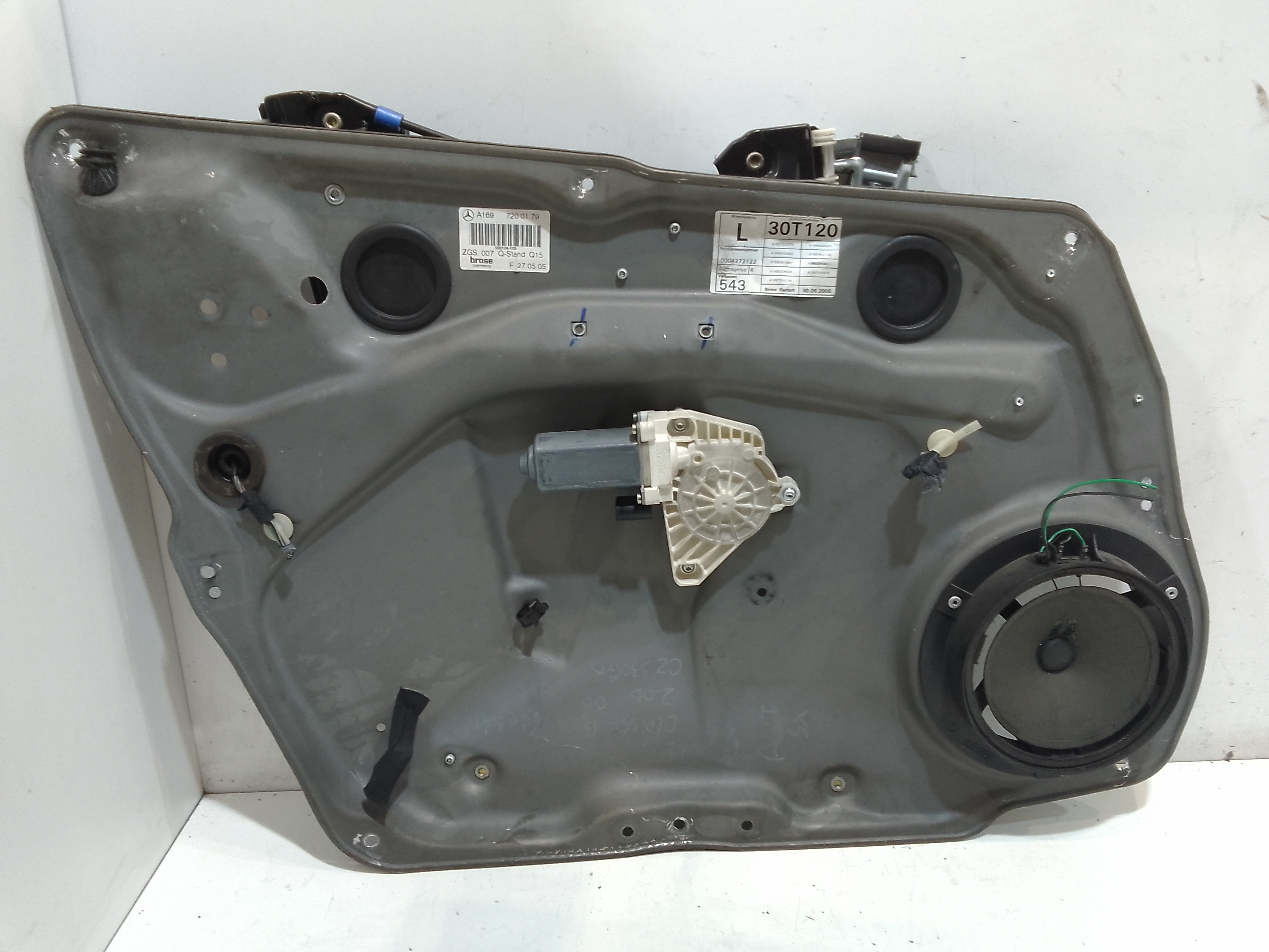 Cremagliera anteriore sinistra Guida per Mercedes Classe B W245 1 Serie (2005 - 2011)