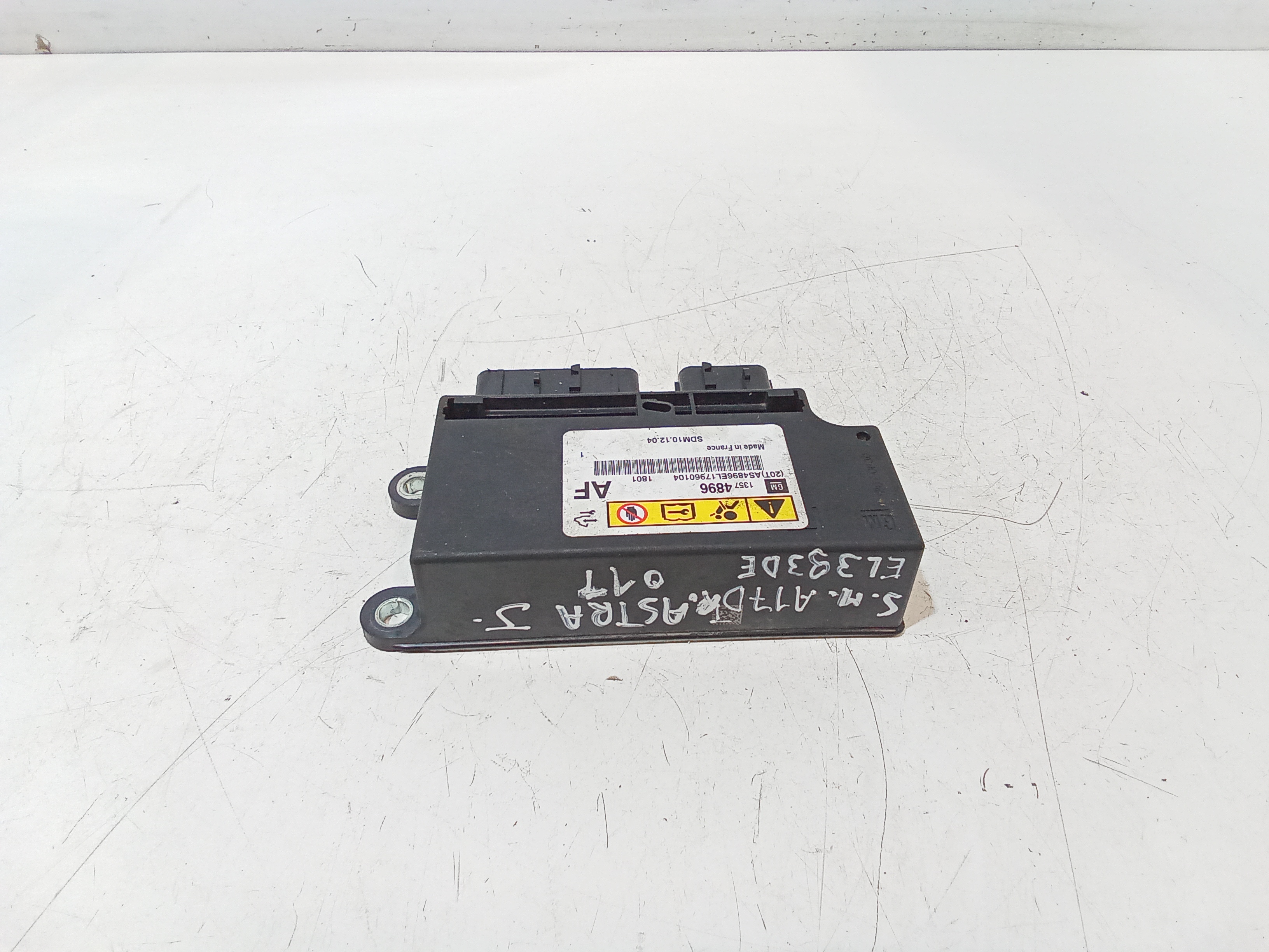 Centralina Airbag per Opel Astra J (2009 - In produzione)