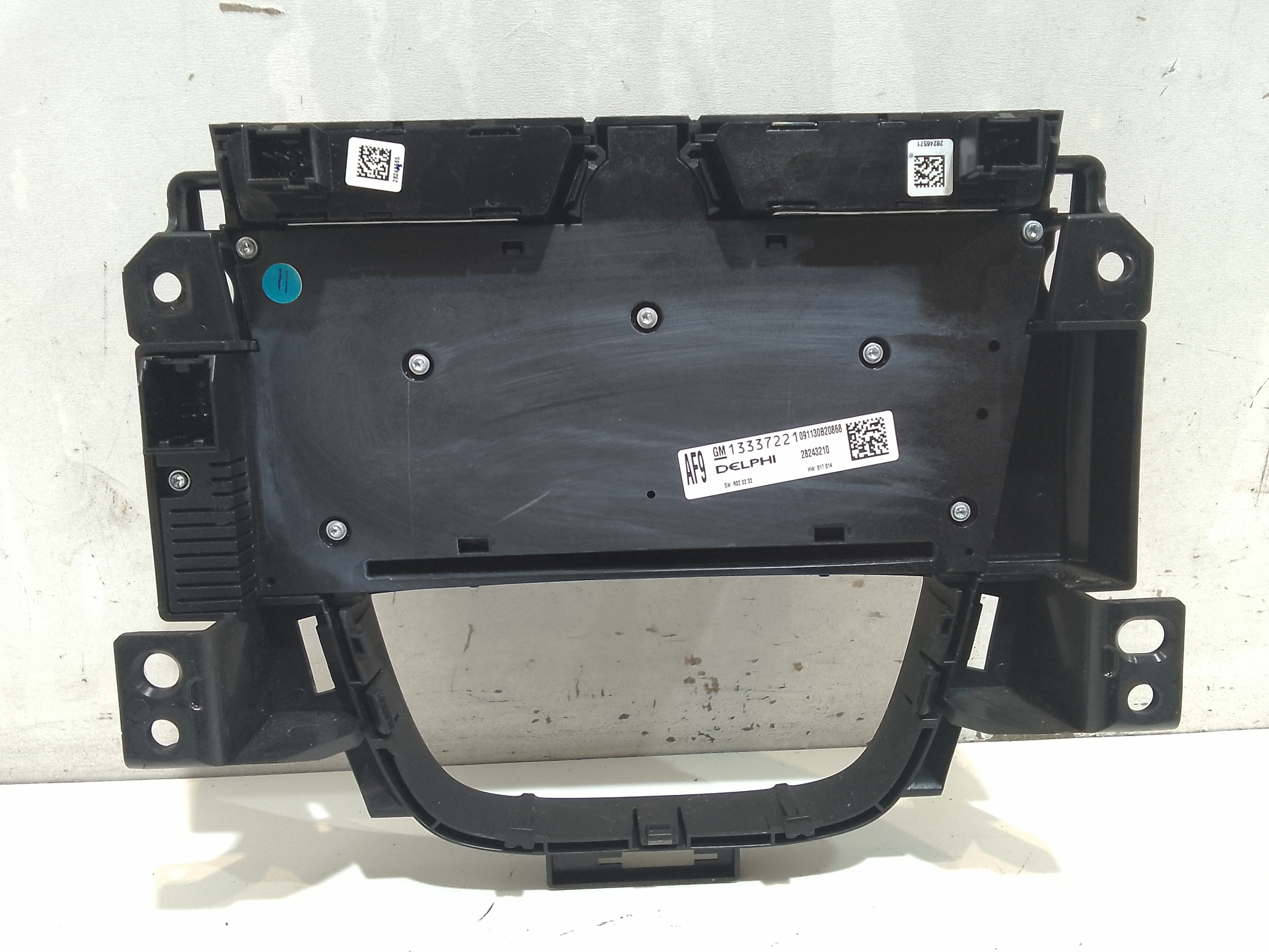 Pannello comandi autoradio per Opel Astra J (2009 - In produzione)