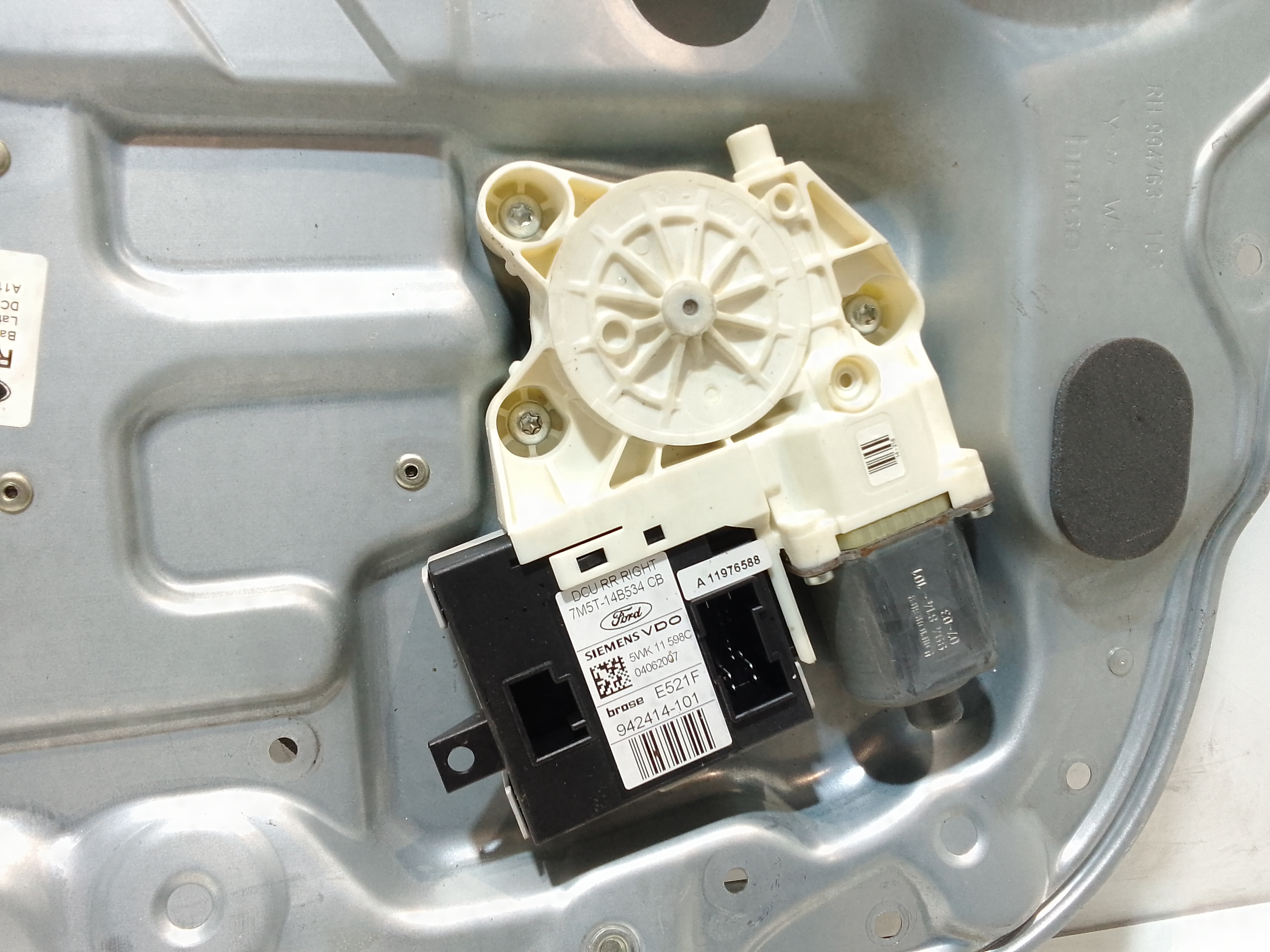 Cremagliera posteriore destra passeggero per Ford Focus Berlina 3 Serie (2004 - 2008)