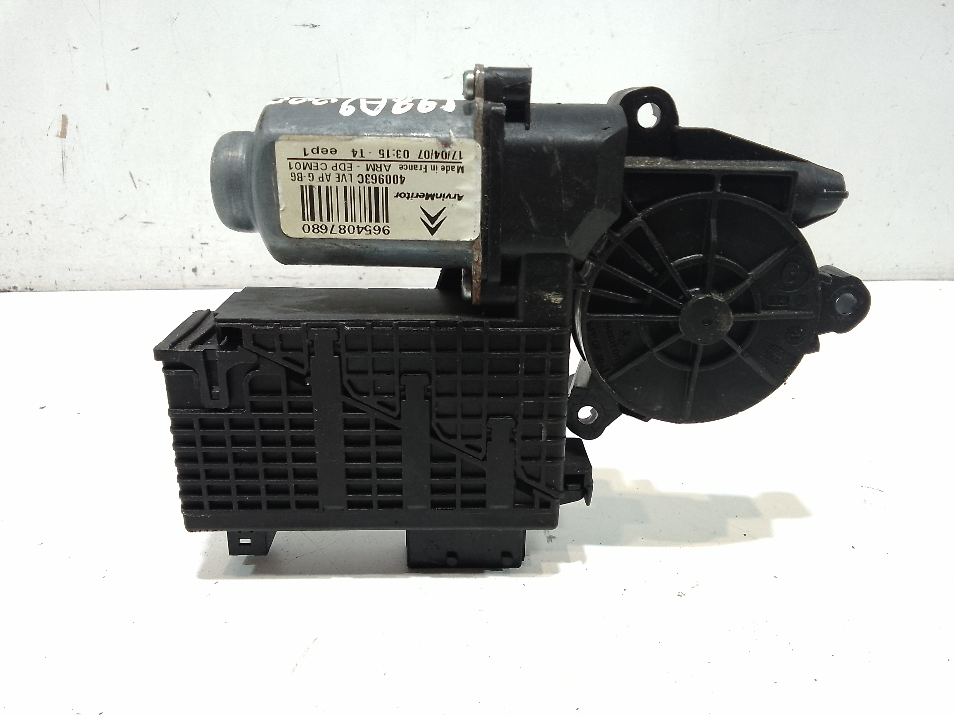 Motorino Alzavetro anteriore Sinistro per Citroen C4 Grand Picasso (06>13) (2006 - 2013)