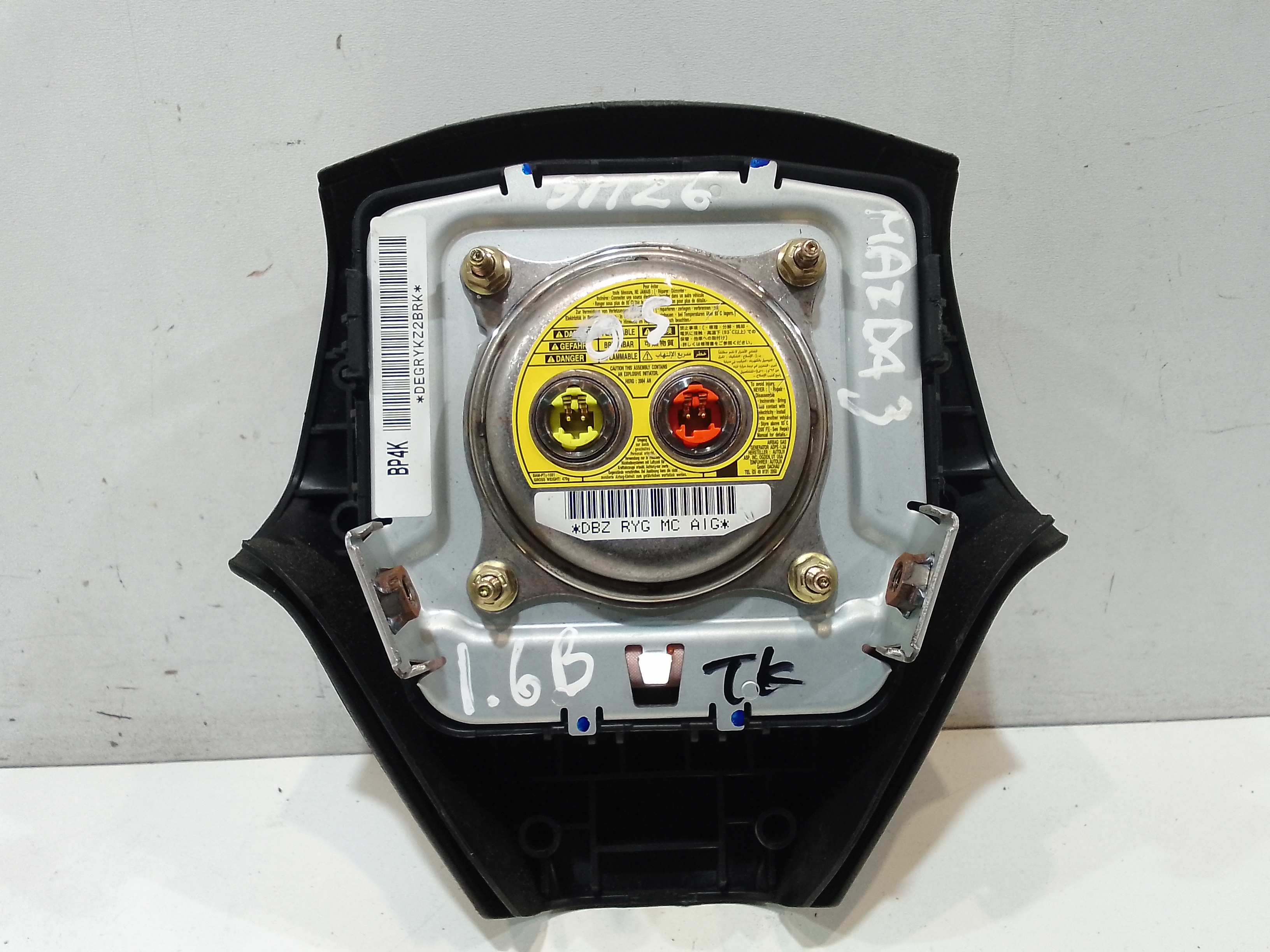 Airbag Volante per Mazda 3 Berlina Serie (03>09) (2003 - 2009)