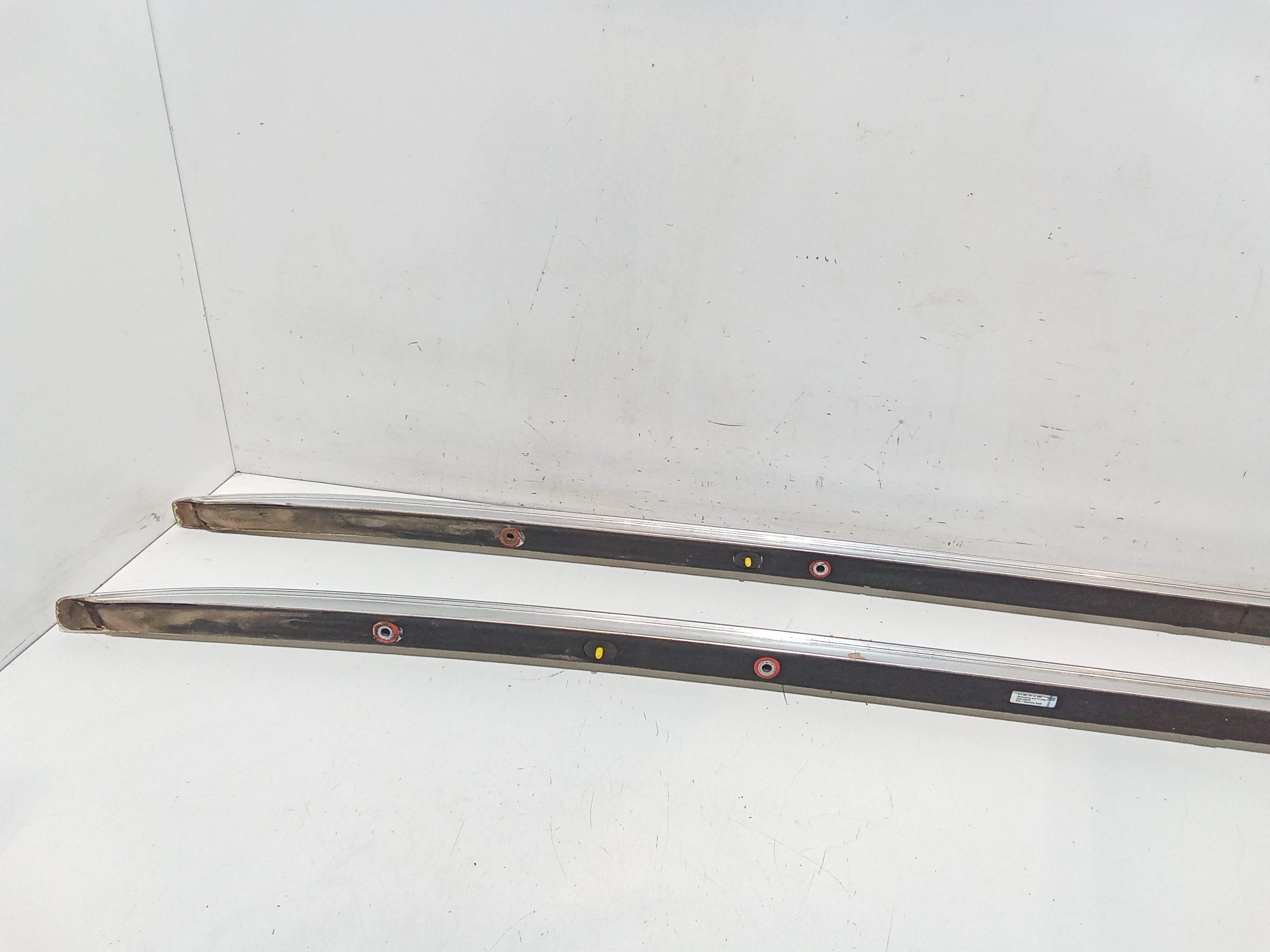 Barre Longitudinali tetto per Audi Q7 Serie (4lb) (05>15) (2005 - 2015)