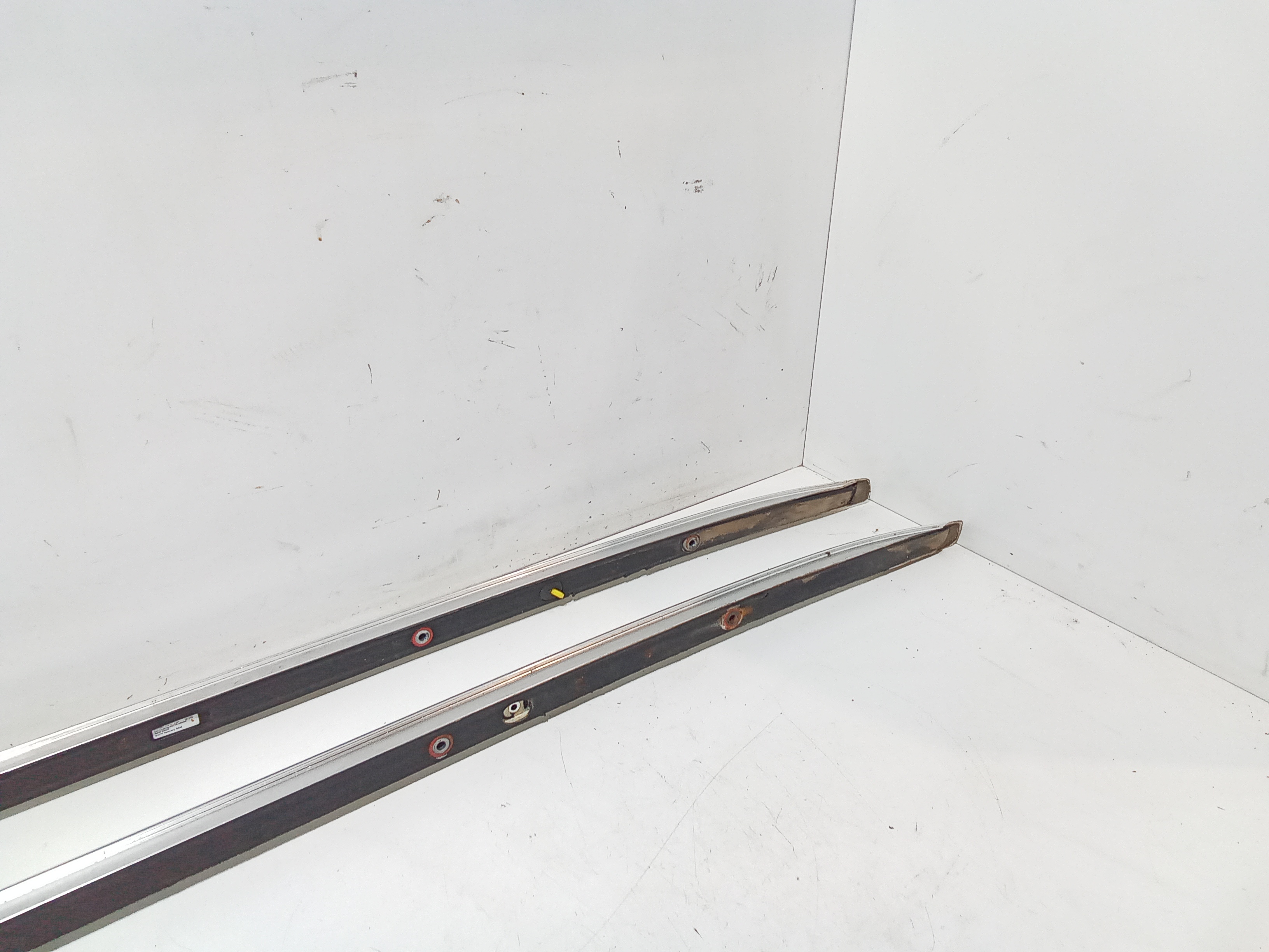 Barre Longitudinali tetto per Audi Q7 Serie (4lb) (05>15) (2005 - 2015)