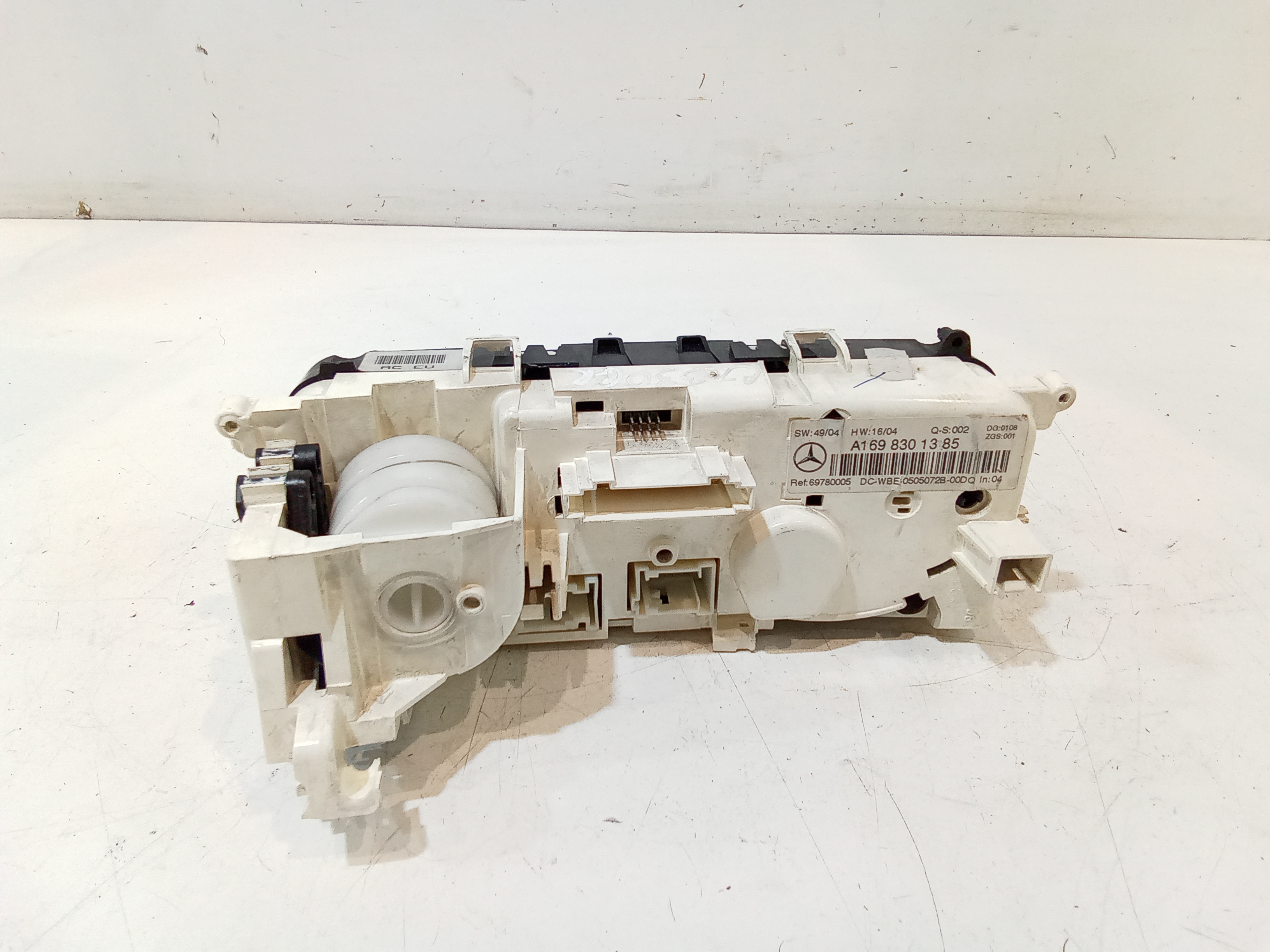 Comandi Clima per Mercedes Classe B W245 1 Serie (2005 - 2011)