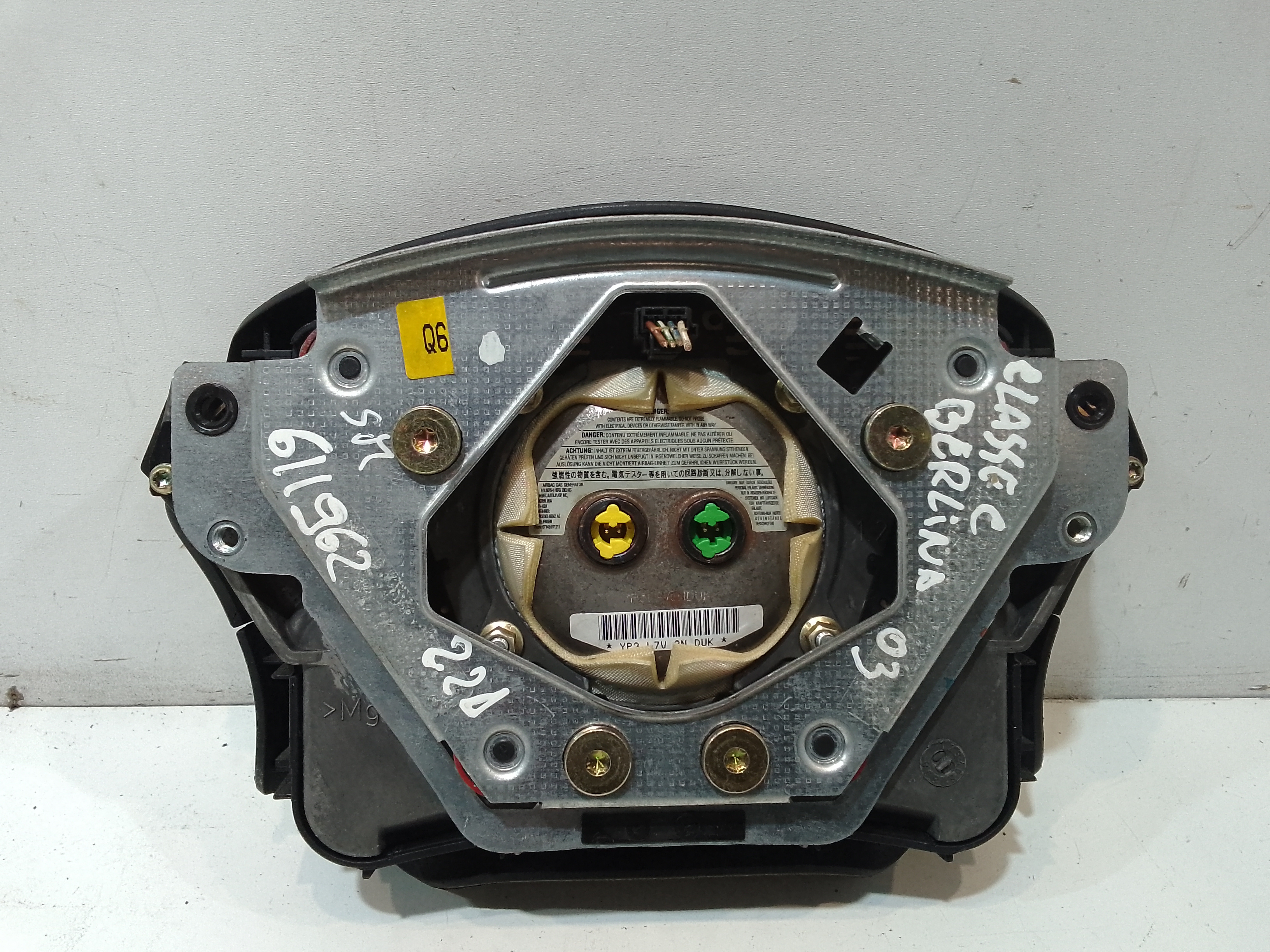 Airbag Volante per Mercedes Classe C Berlina W203 (2000 - 2004)