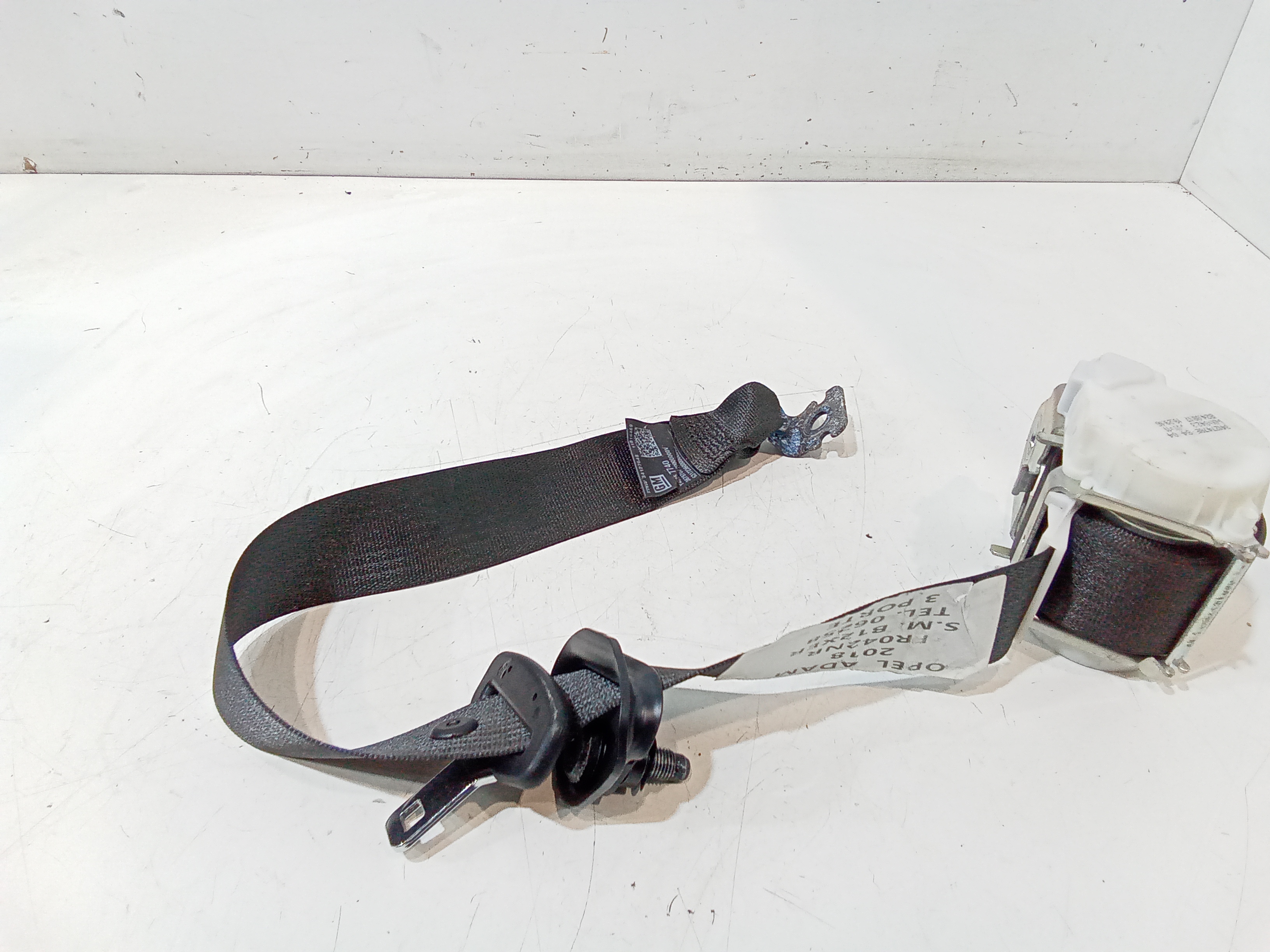 Cintura di sicurezza Posteriore DX passeggero per Opel Adam 1 Serie (2013 - In produzione)