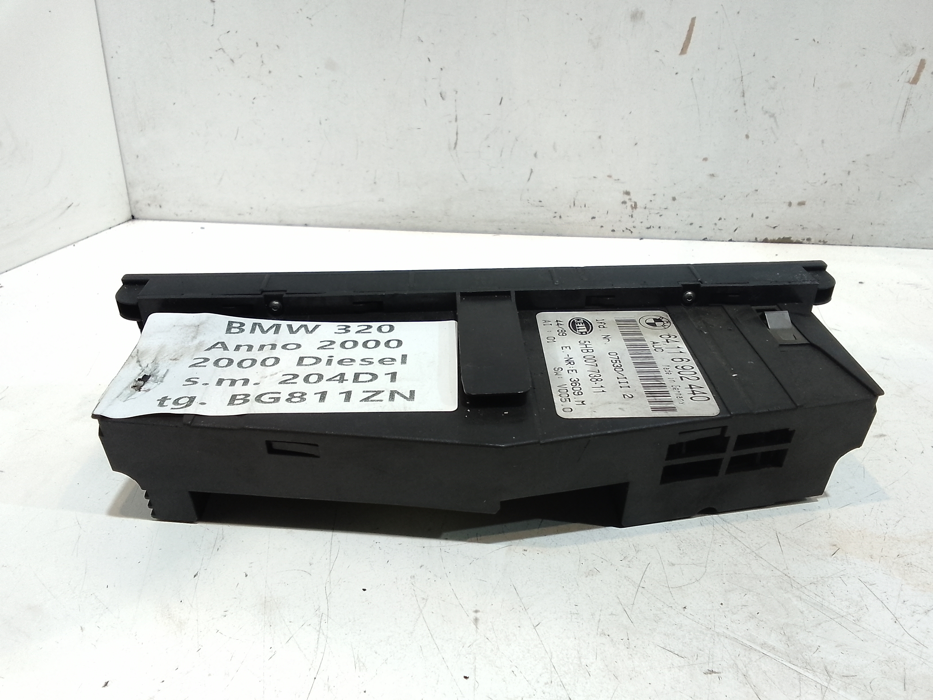 Comandi Clima per Bmw Serie 3 E46 Berlina (1998 - 2001)